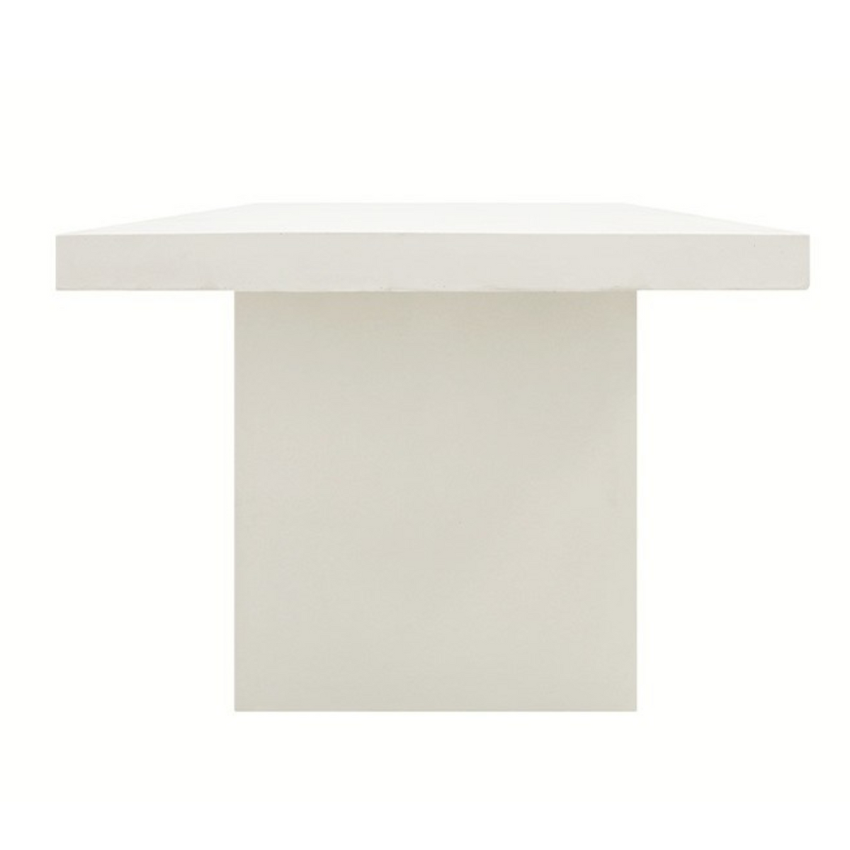 Palma Outdoor Concrete Table | Chalk