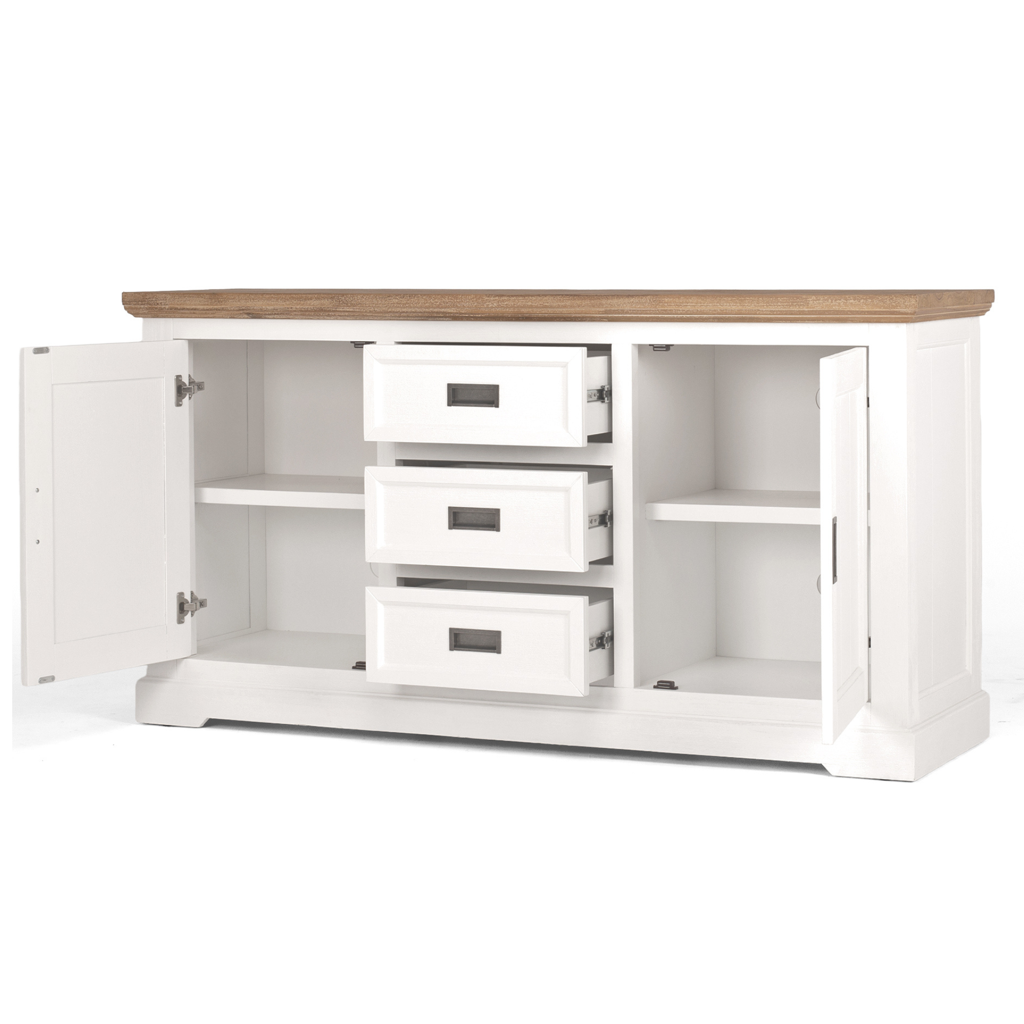 Parisian 3 Drawer Sideboard