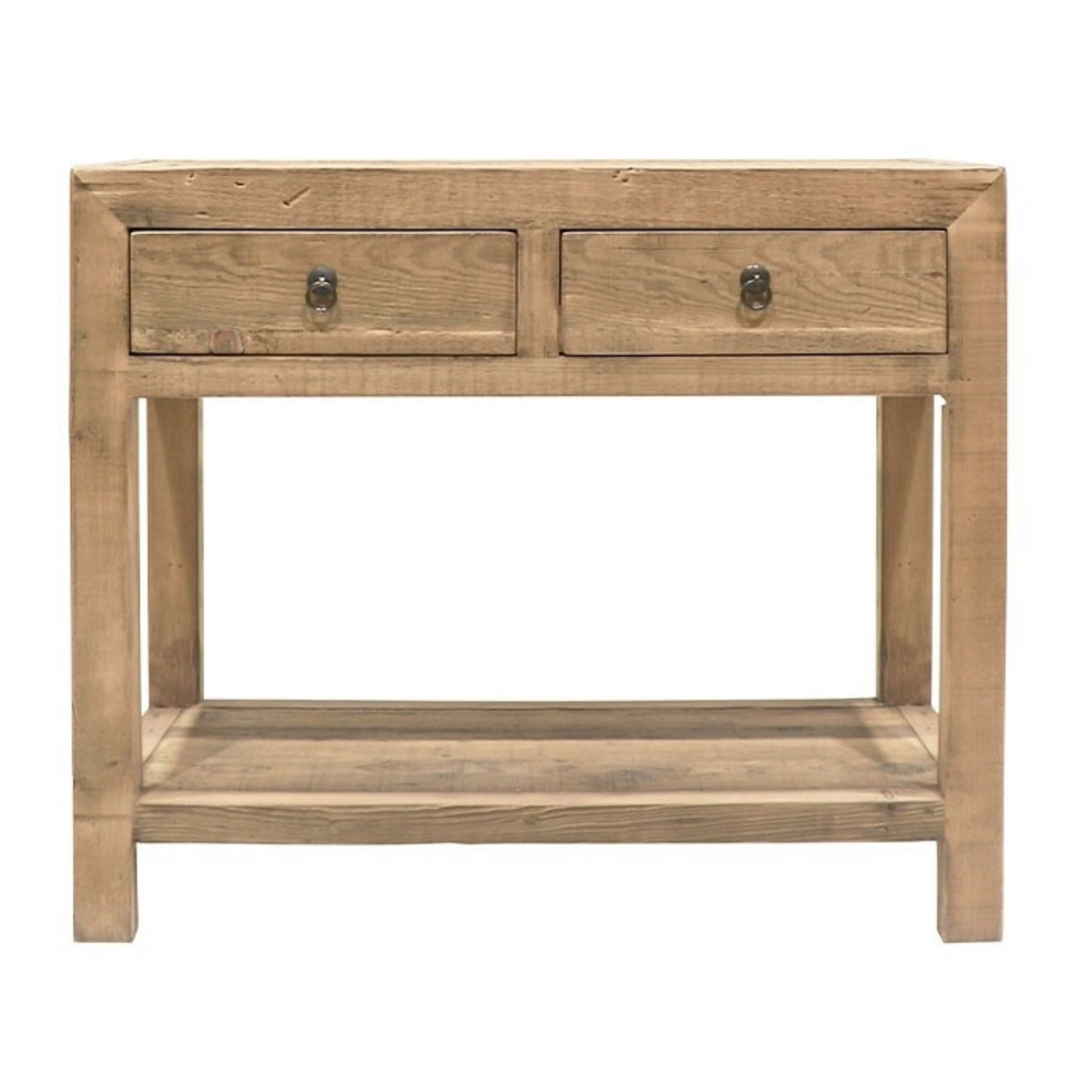 Parq 2 Drawer Console with Bottom Shelf