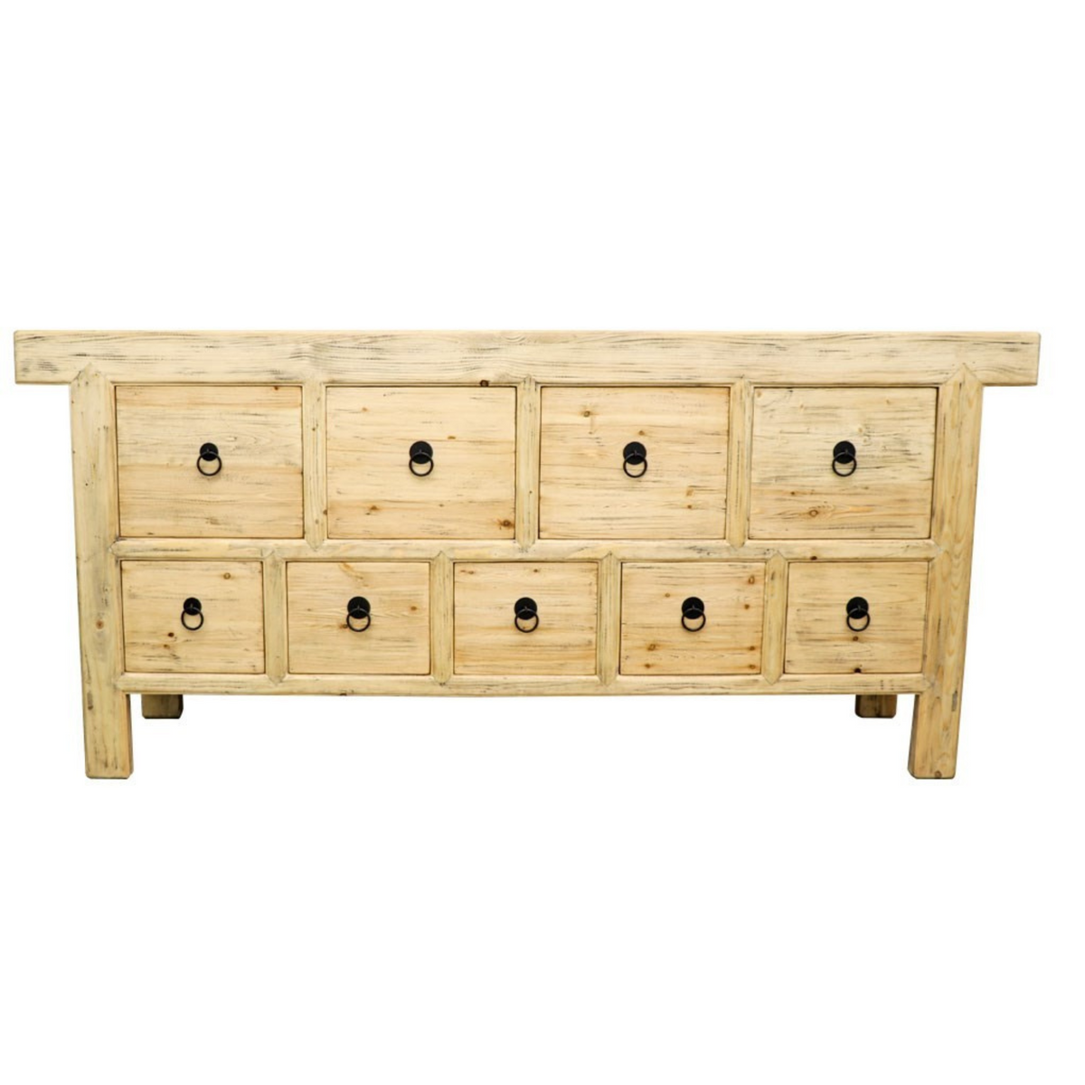 Parq 9 drawer Sideboard | Natural