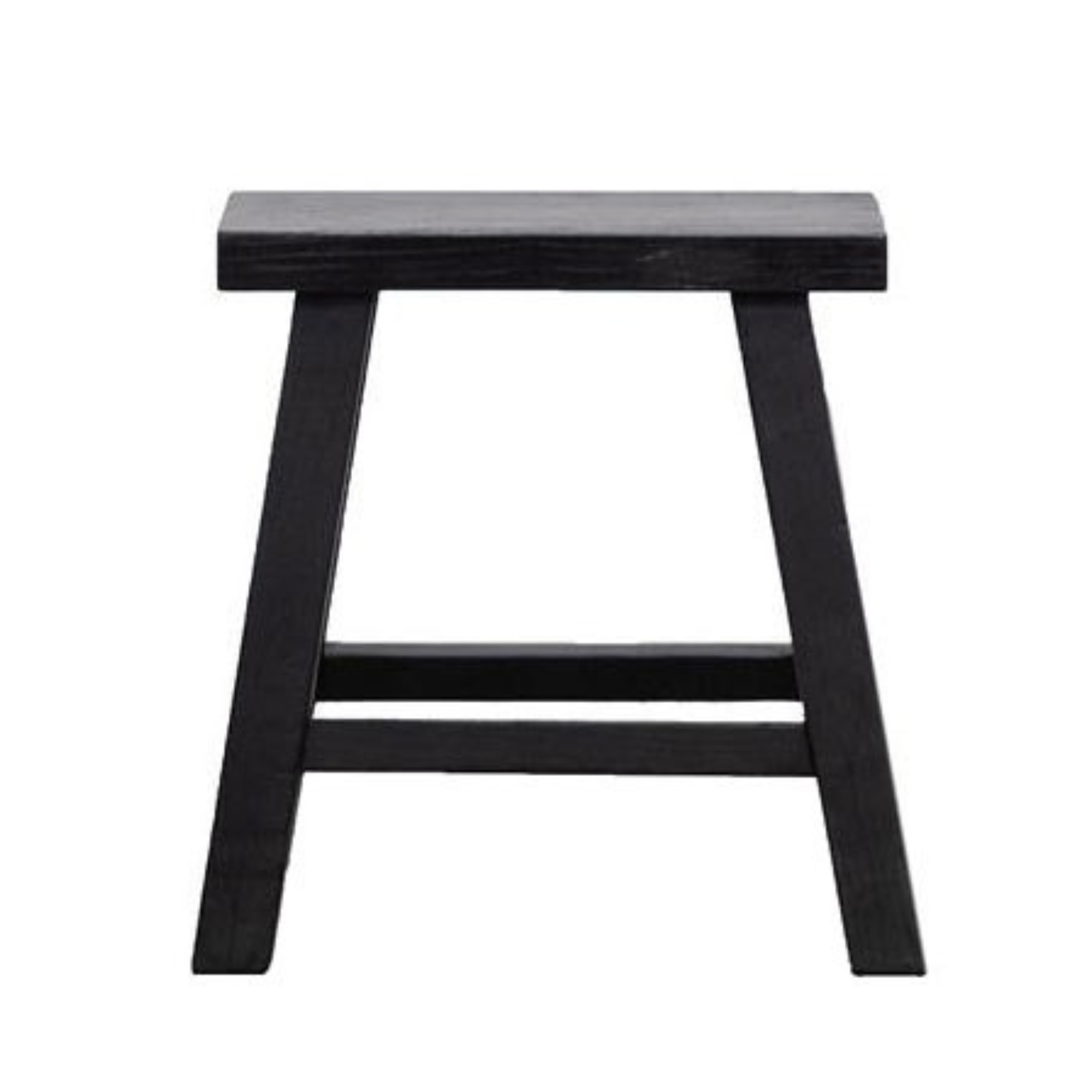 PARQ RECTANGLE STOOL | BLACK