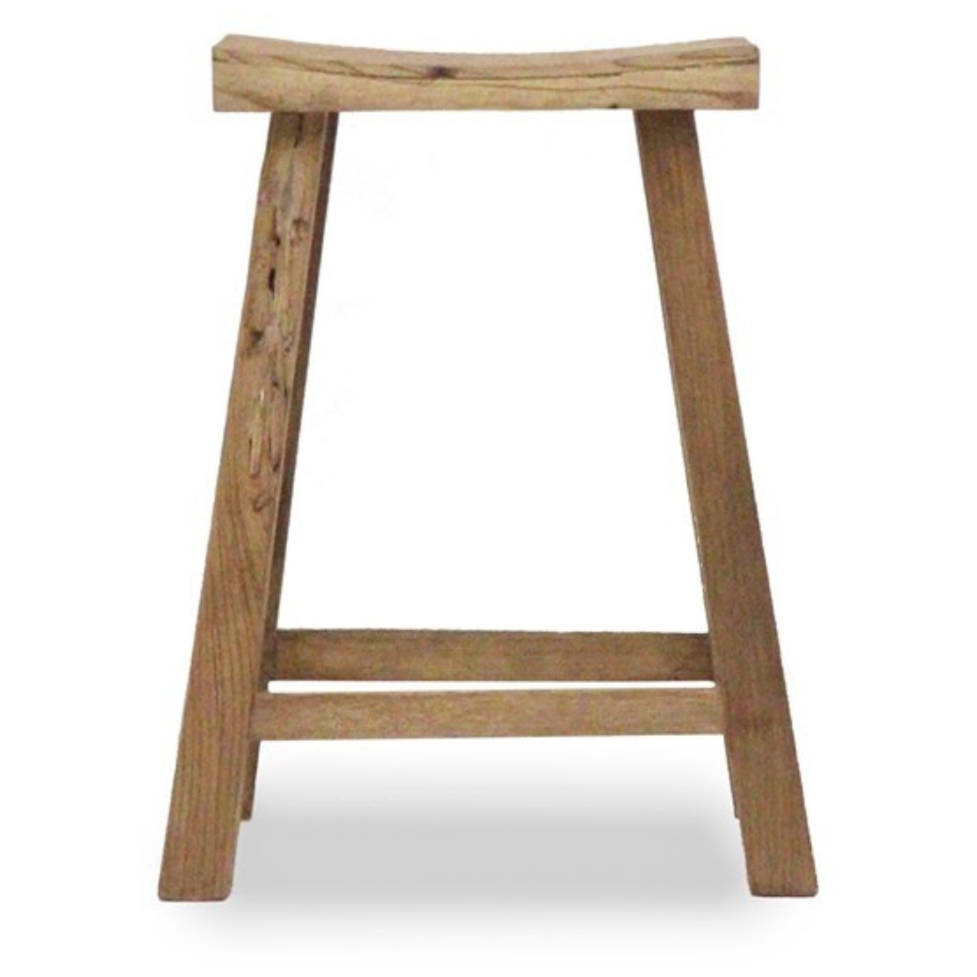 PARQ BAR STOOL | SOLID ELM | NATURAL