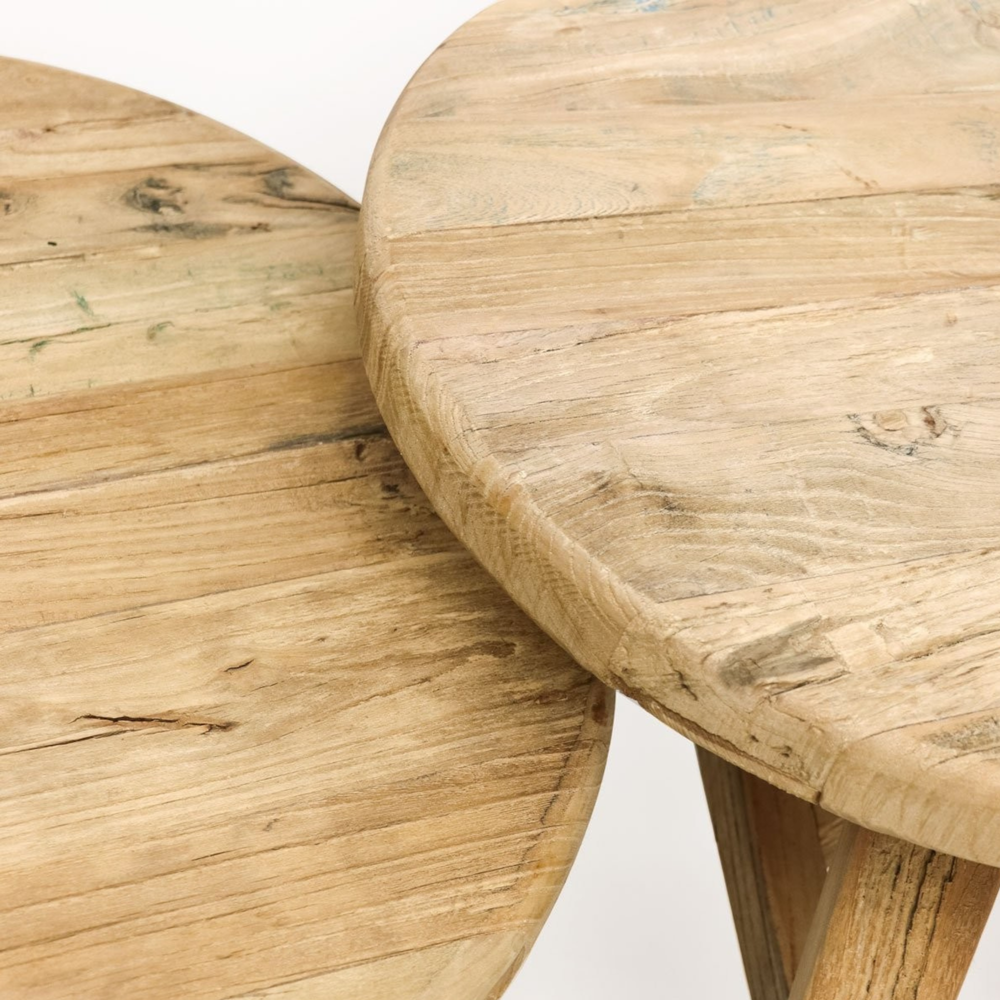 PARQ LOW NESTING TABLE | NATURAL OR BLACK