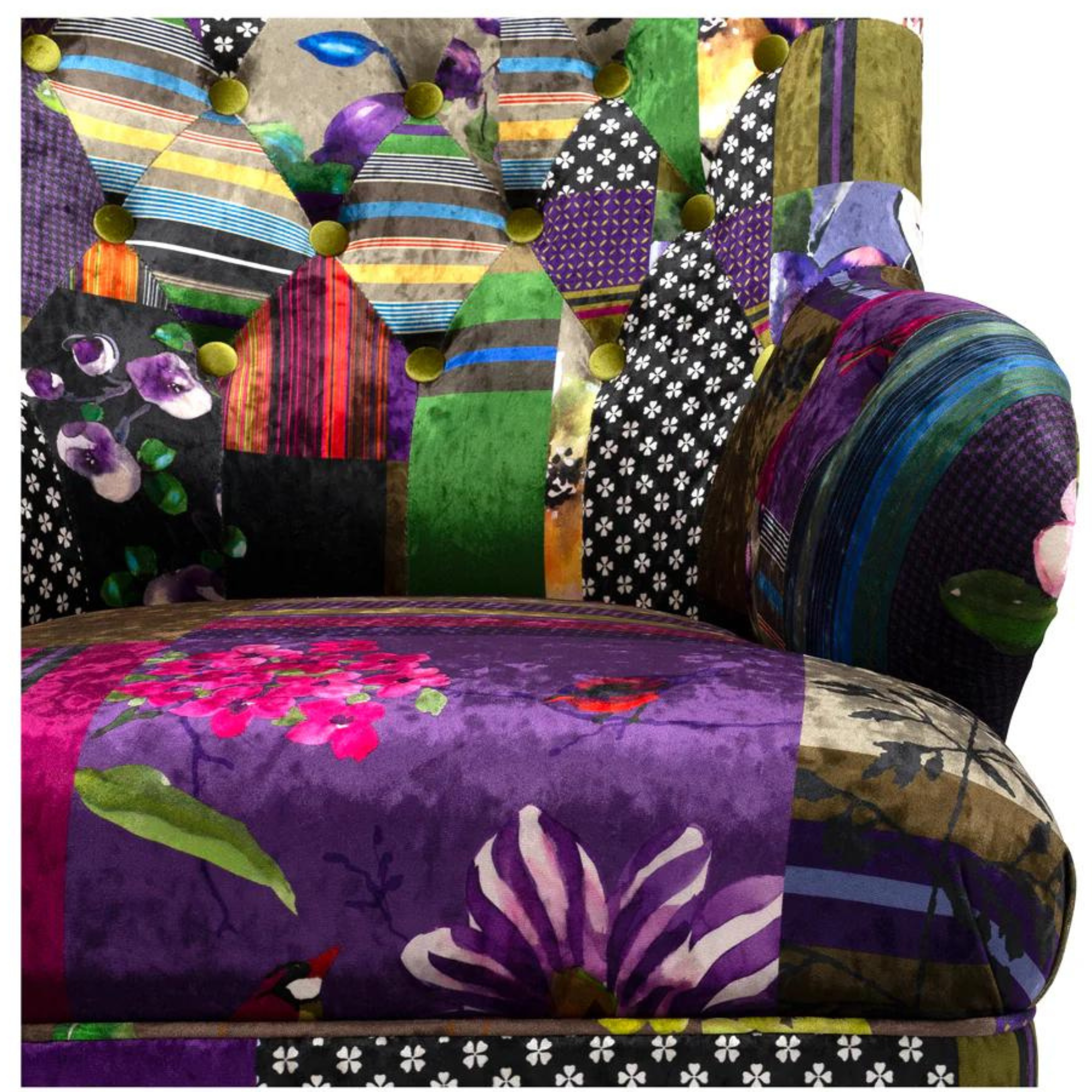 PATCHWORK ARMCHAIR