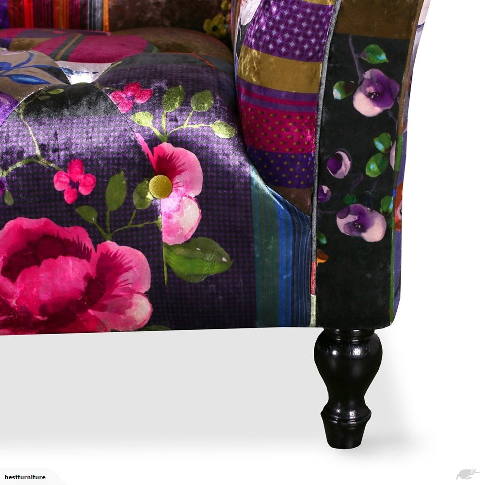 PATCHWORK LOVESEAT