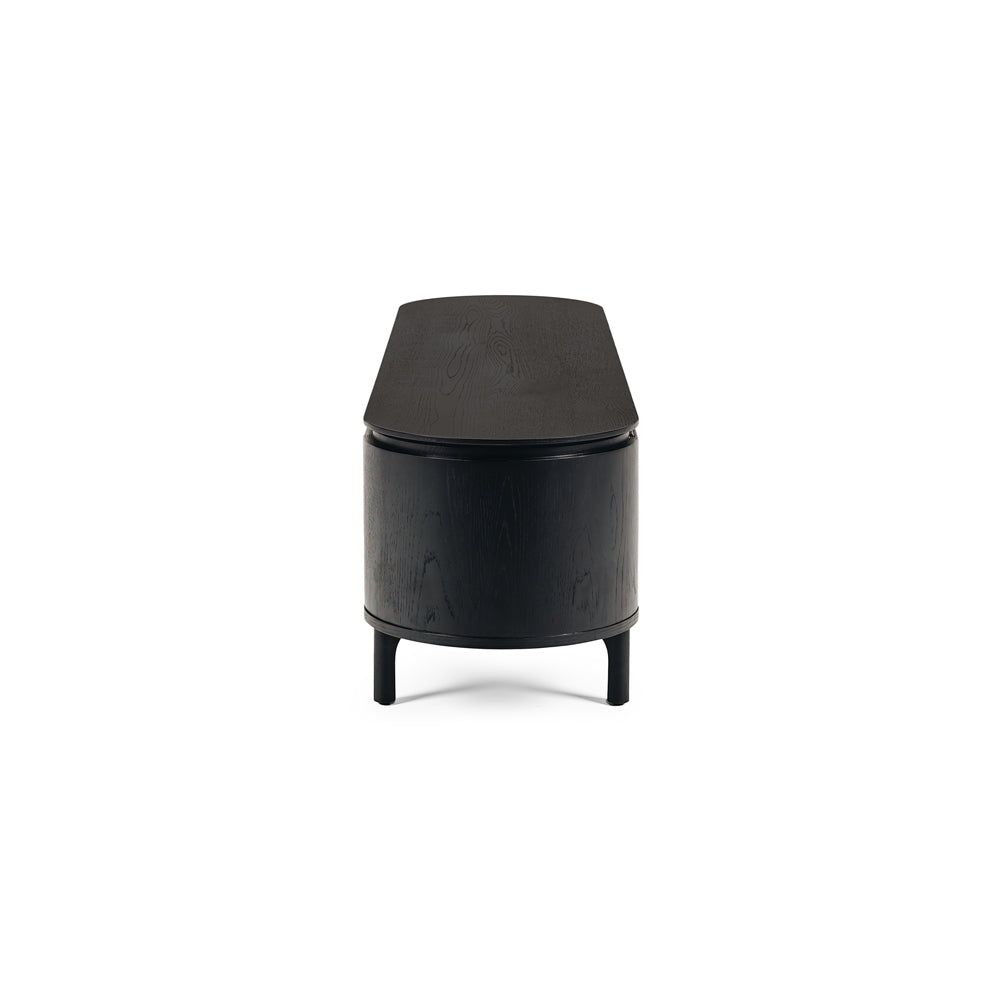 KONTUR OAK ENTERTAINMENT UNIT | BLACK