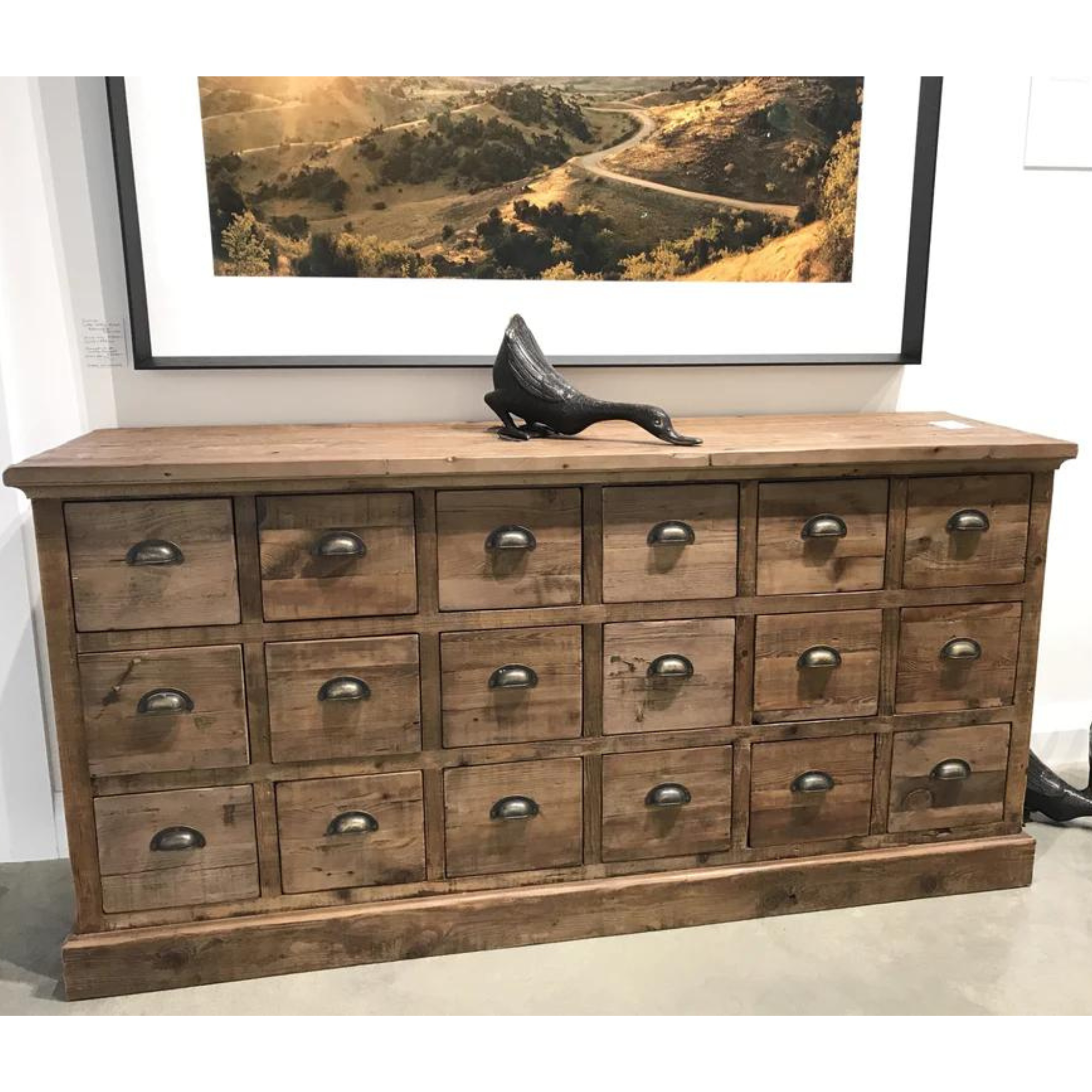 PRINTMAKER 18 DRAWER SIDEBOARD