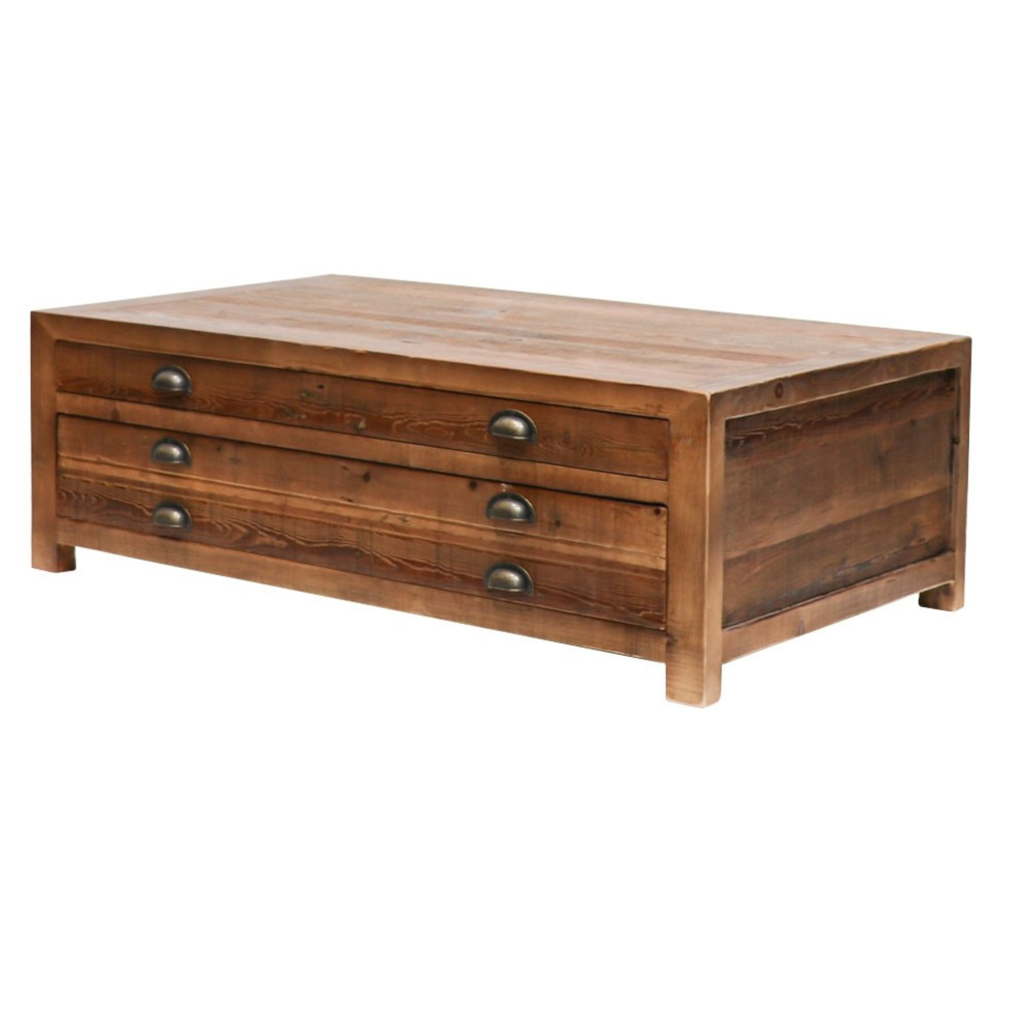 PRINTMAKER 2 DRAWER COFFEE TABLE