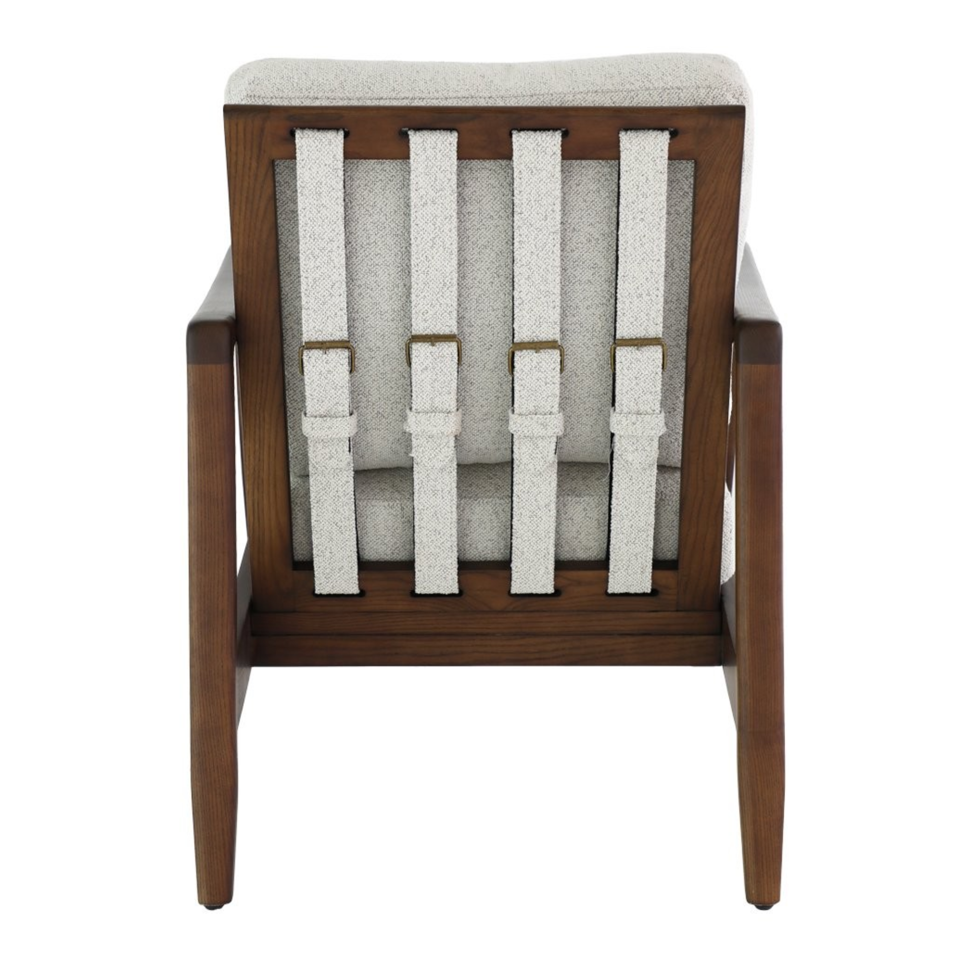 Reid Armchair | Pumice with Walnut Frame