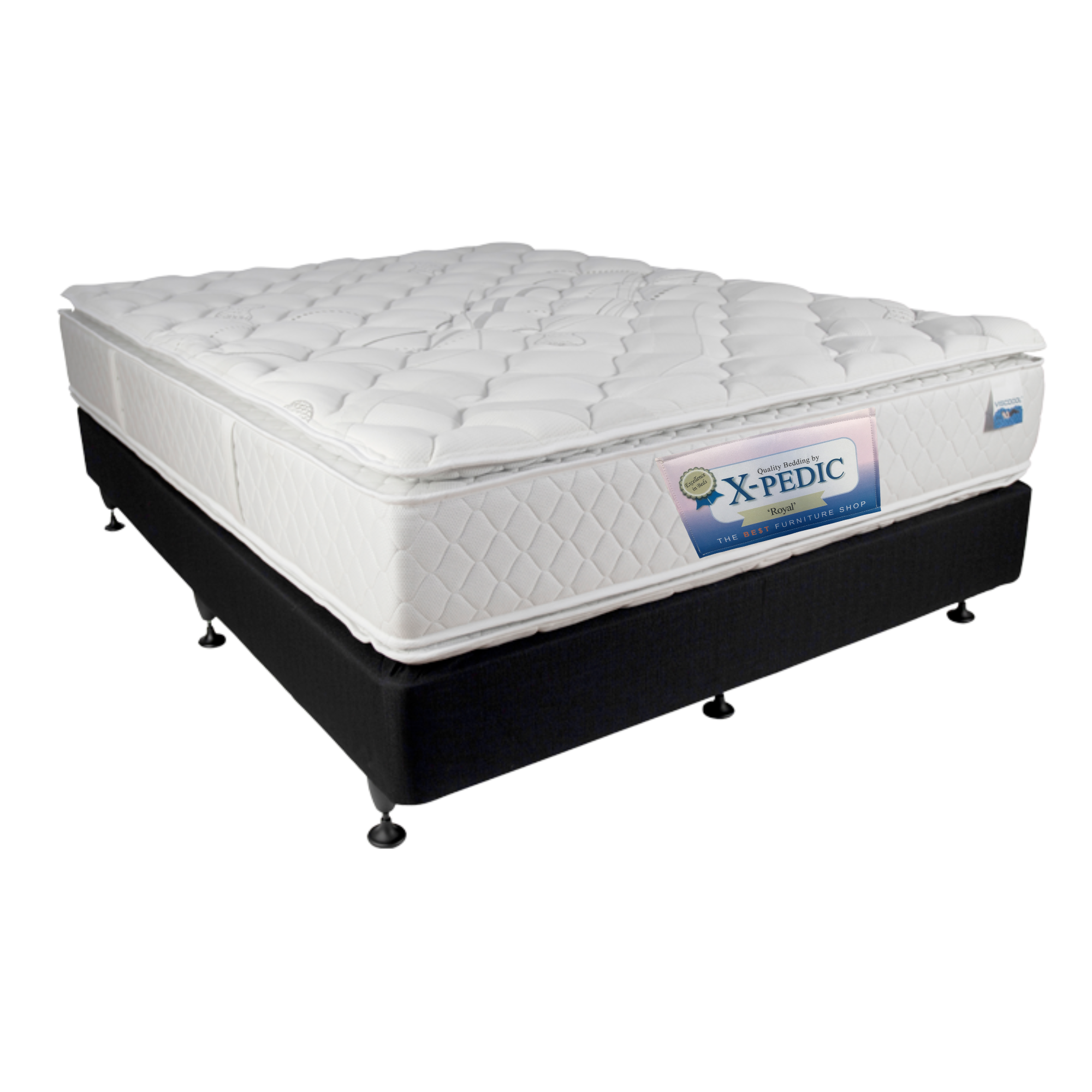 ROYAL NZ MADE MATTRESS OR MATTRESS AND BASE