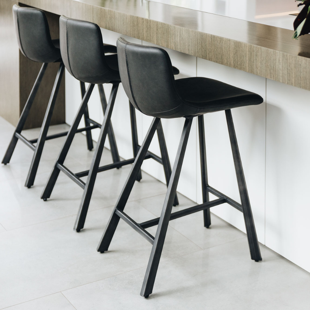 RUSTIC BARSTOOL | VINTAGE GREY