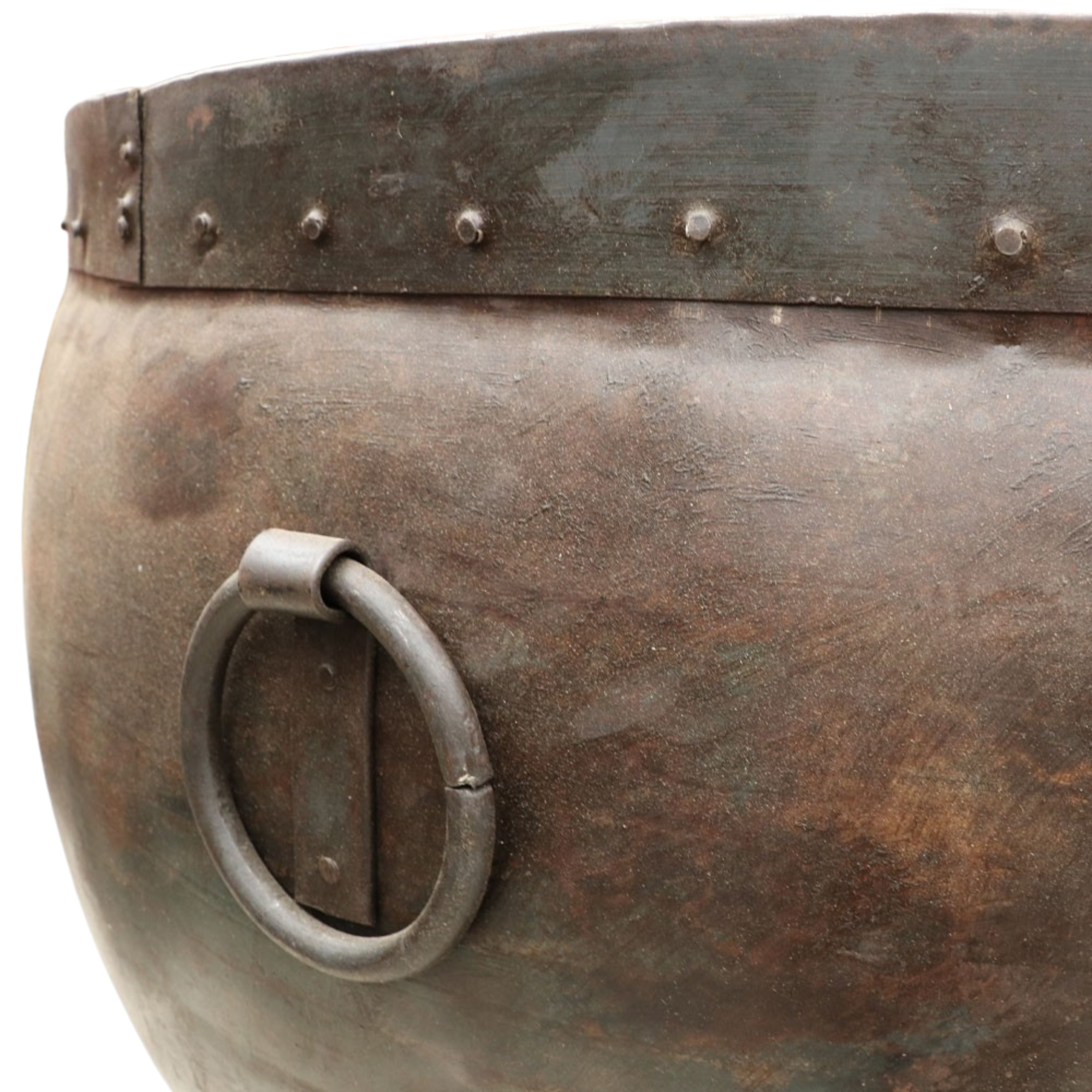 Sahar Lotus Iron Planter | Extra Large
