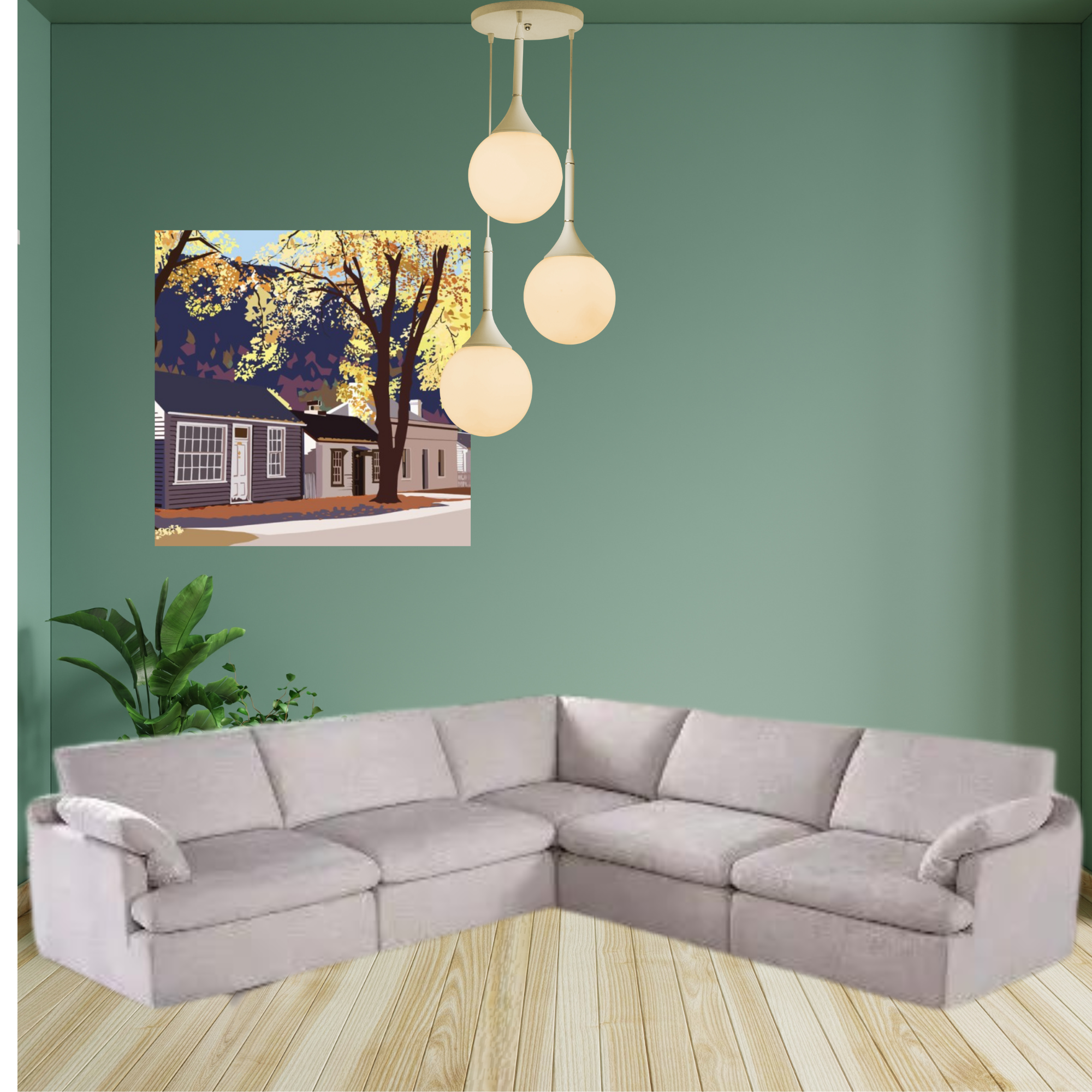 SCARLETT CORNER LOUNGE SUITE