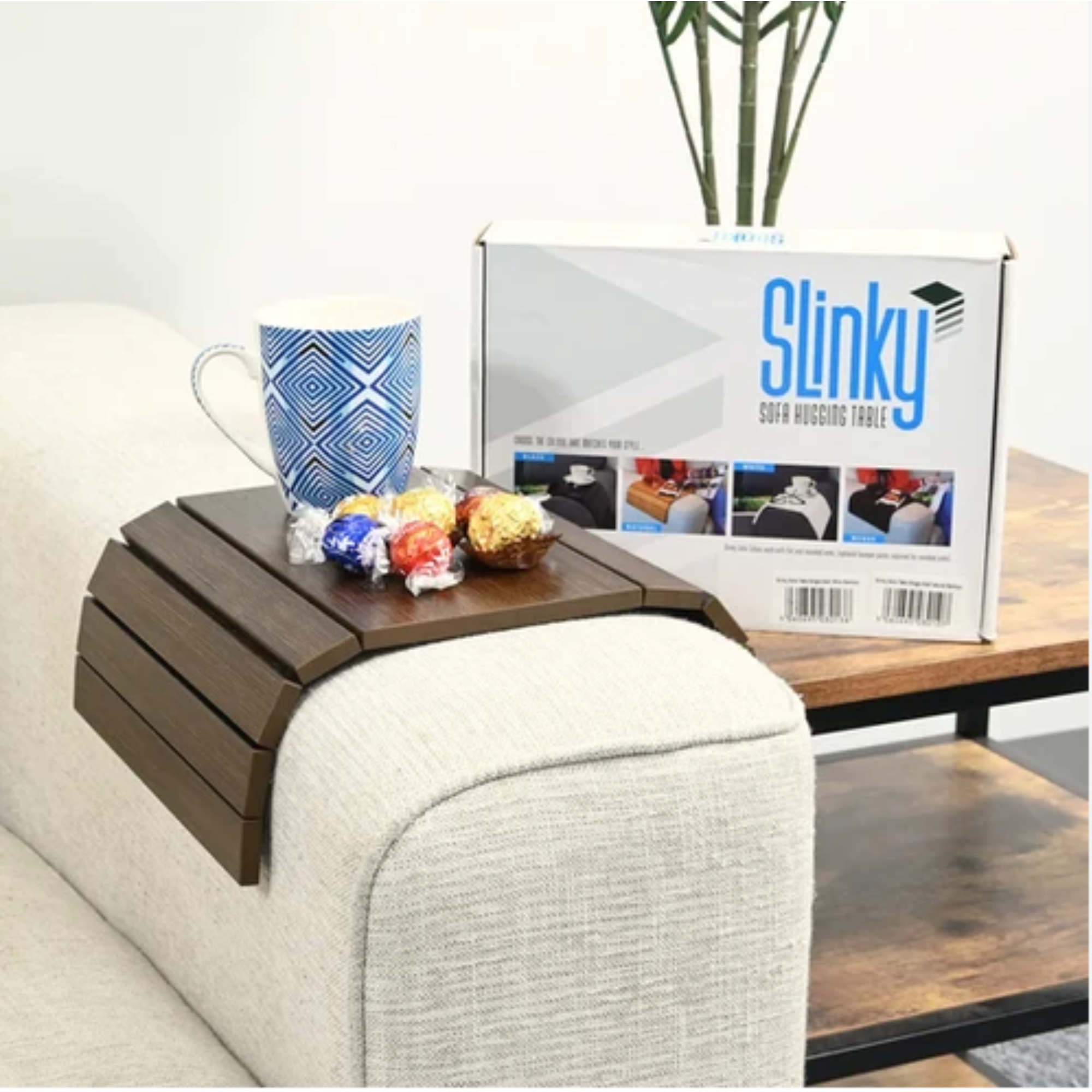 SLINKY SOFA HUGGING TABLE | 4 COLOURS