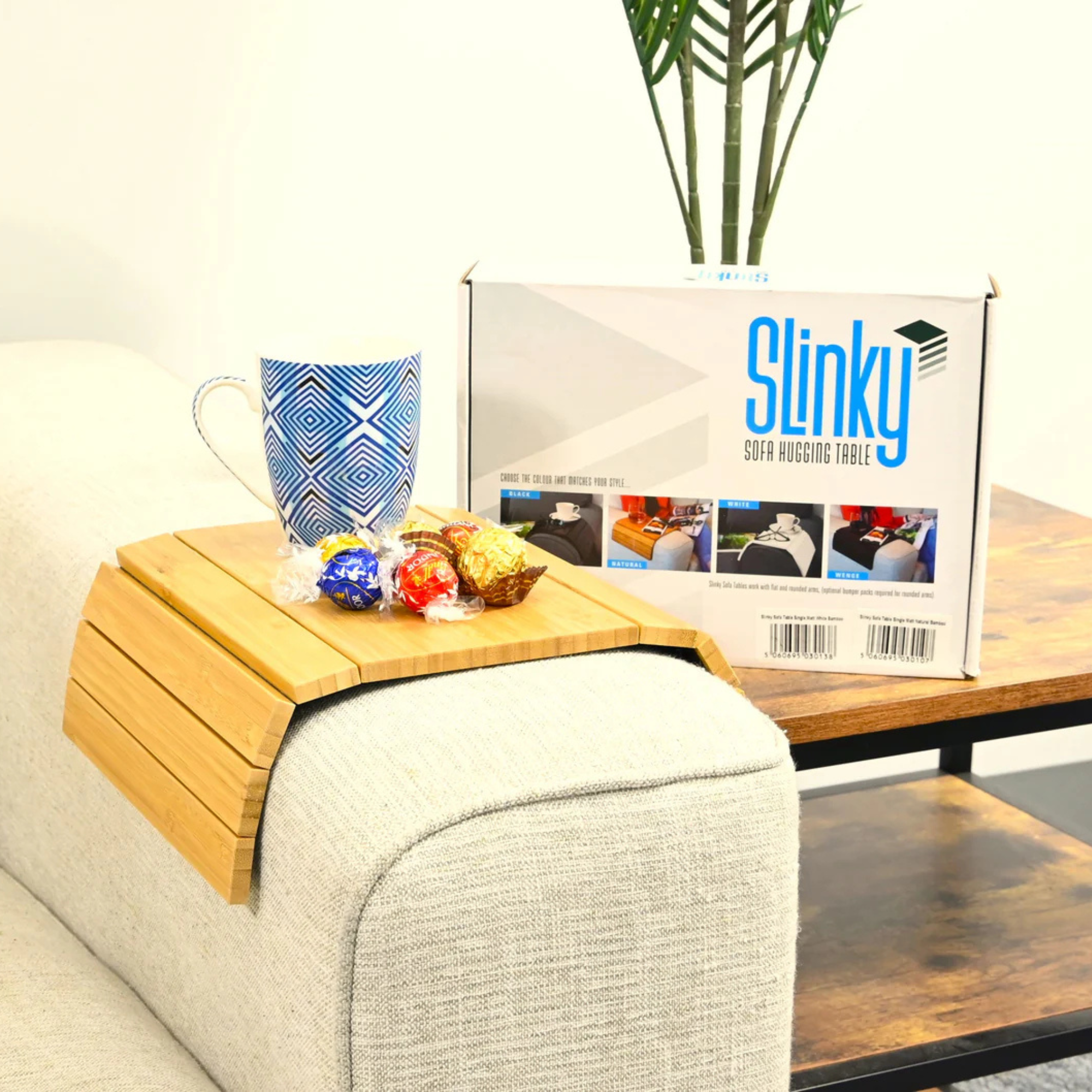 SLINKY SOFA HUGGING TABLE | 4 COLOURS