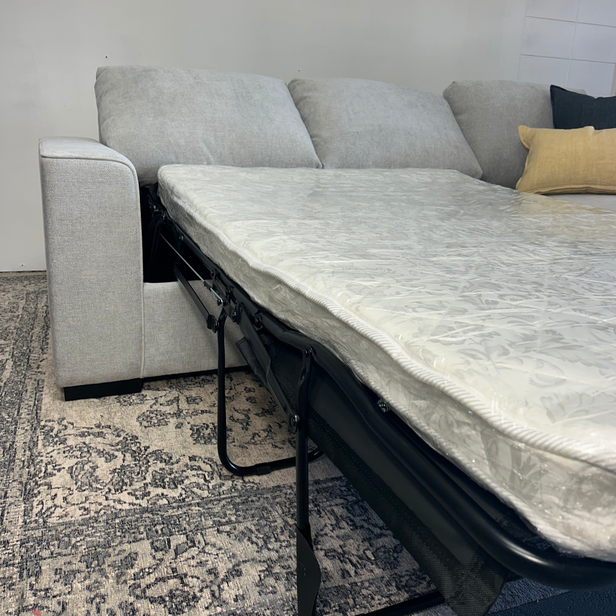 Sloan Chaise with Sofa Bed & Storage | Fifty Shades