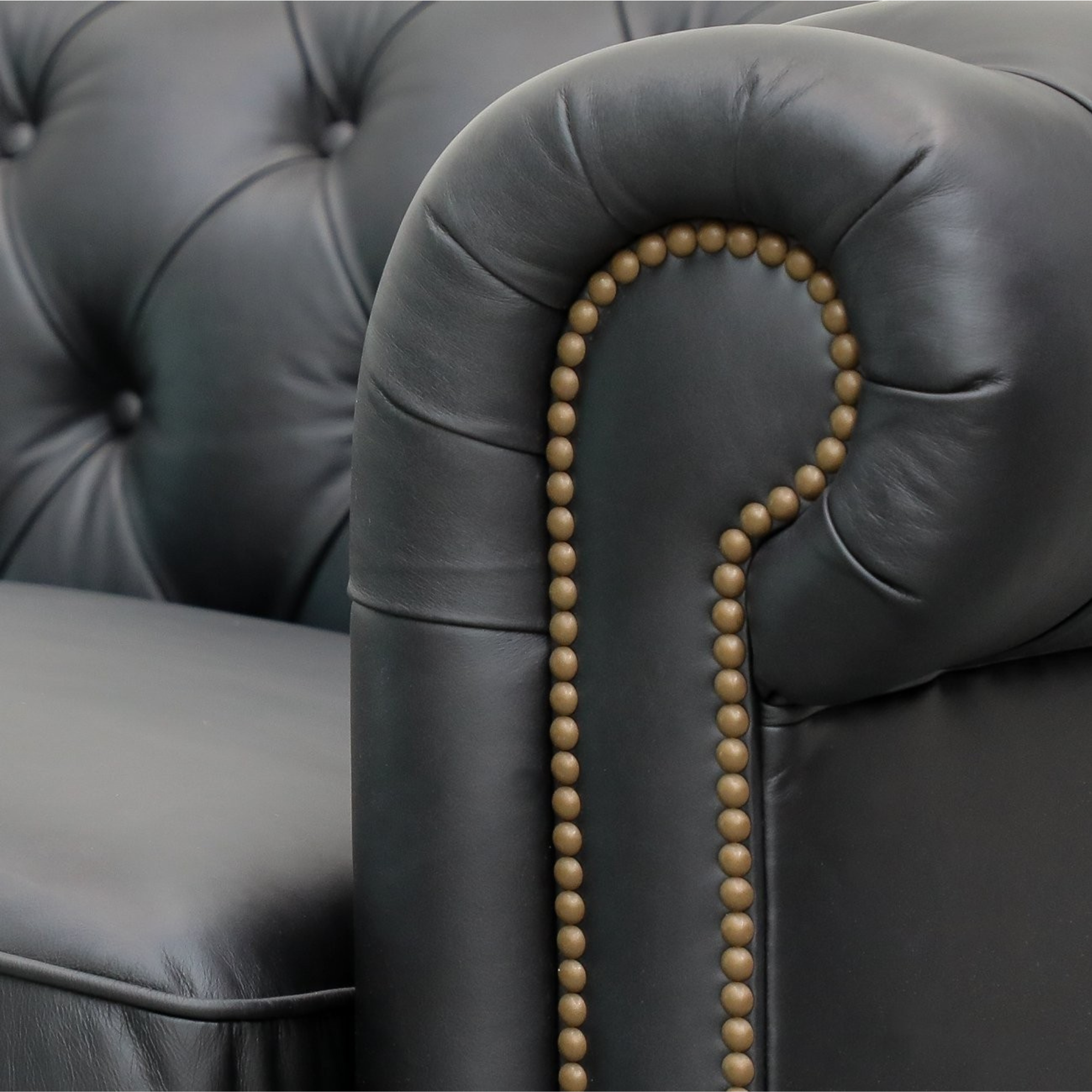 Stanhope 2 Seater Sofa | Onyx Leather