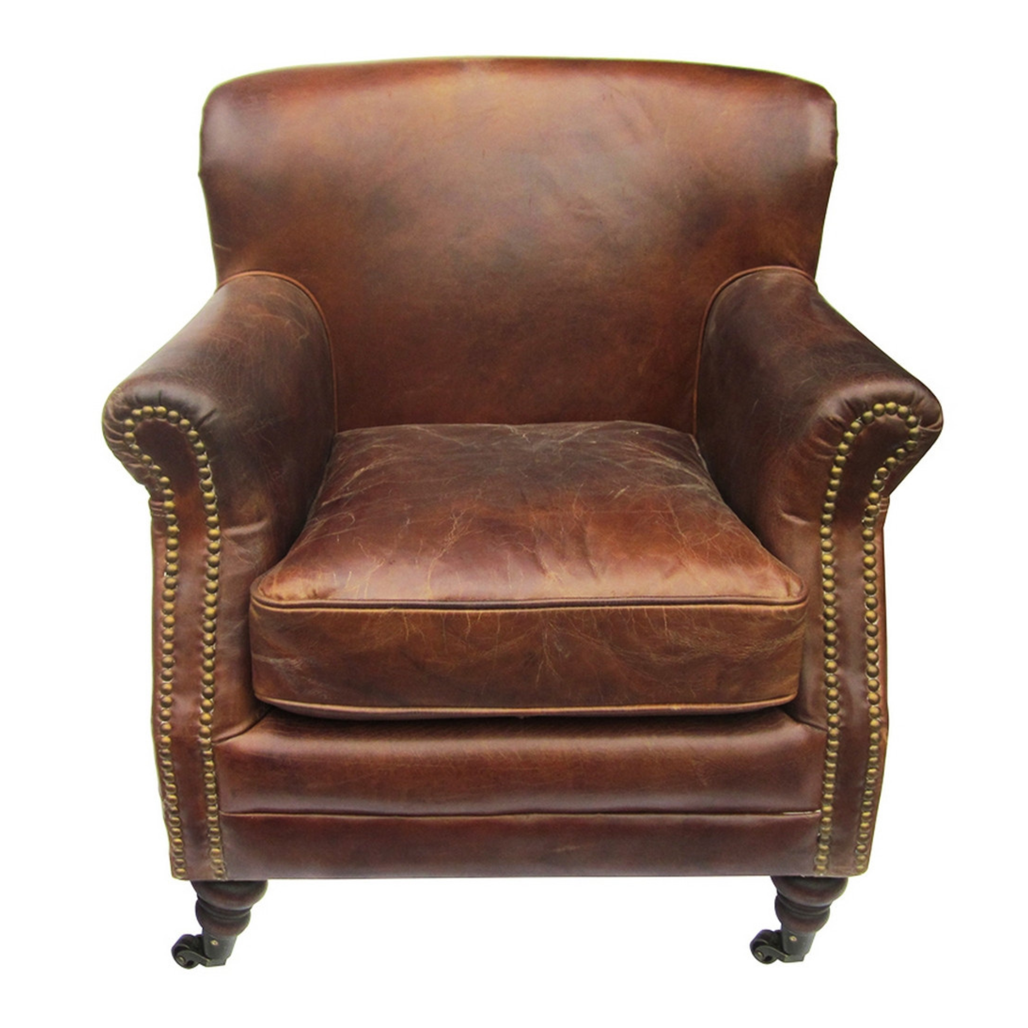 STIRLING LEATHER ARMCHAIR