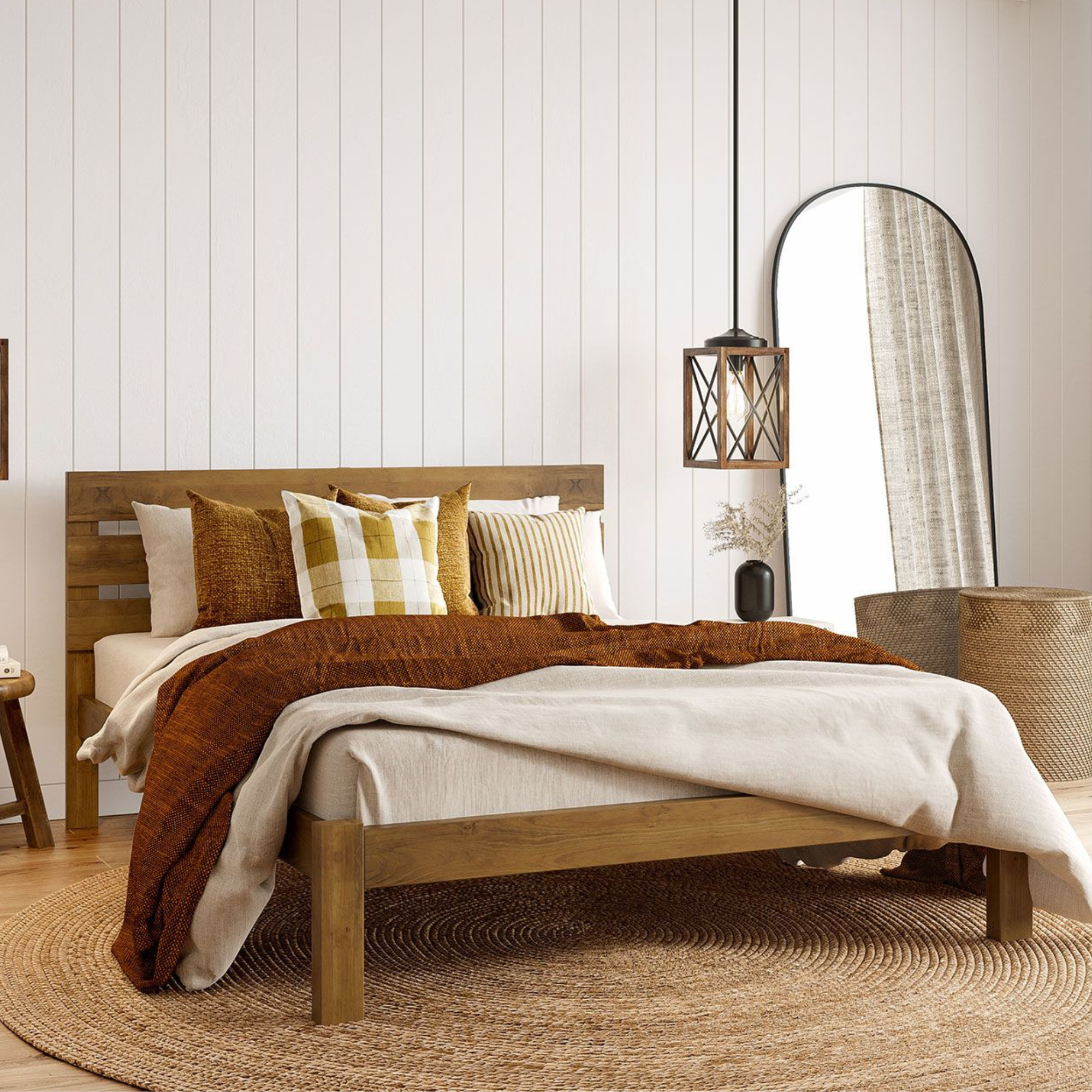 CW TASMAN SLAT BED LOW FOOTEND | SINGLE TO SUPER KING | NZ MADE