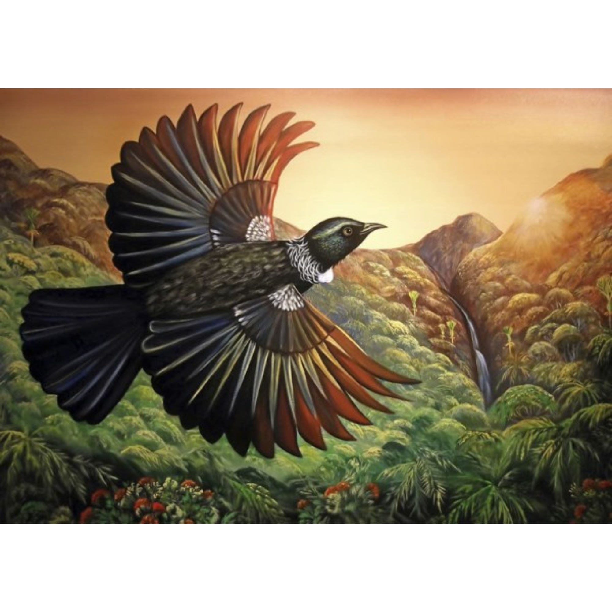 THE OBSERVER | CANVAS READY TO HANG | IRINA VELMAN | NZ MADE