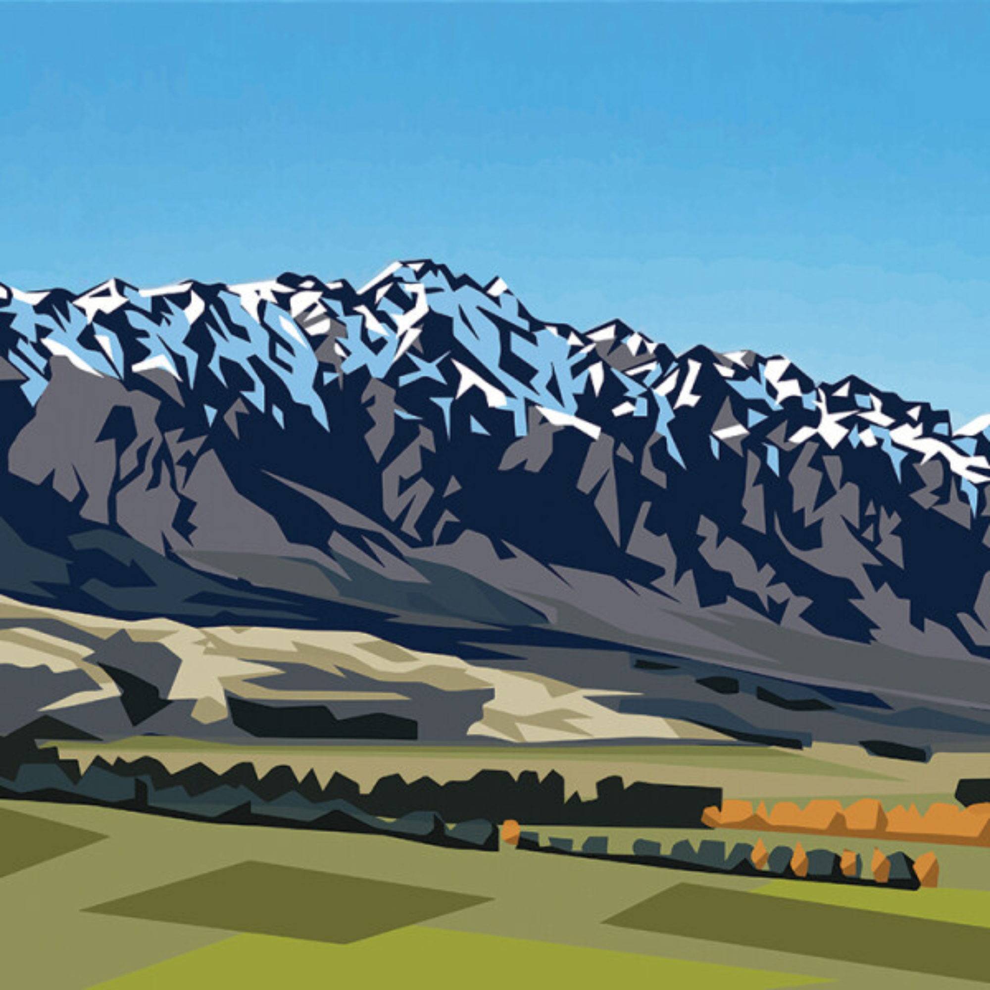 THE REMARKABLES | CANVAS STRETCHED READY TO HANG | IRA MITCHELL | NZ MADE