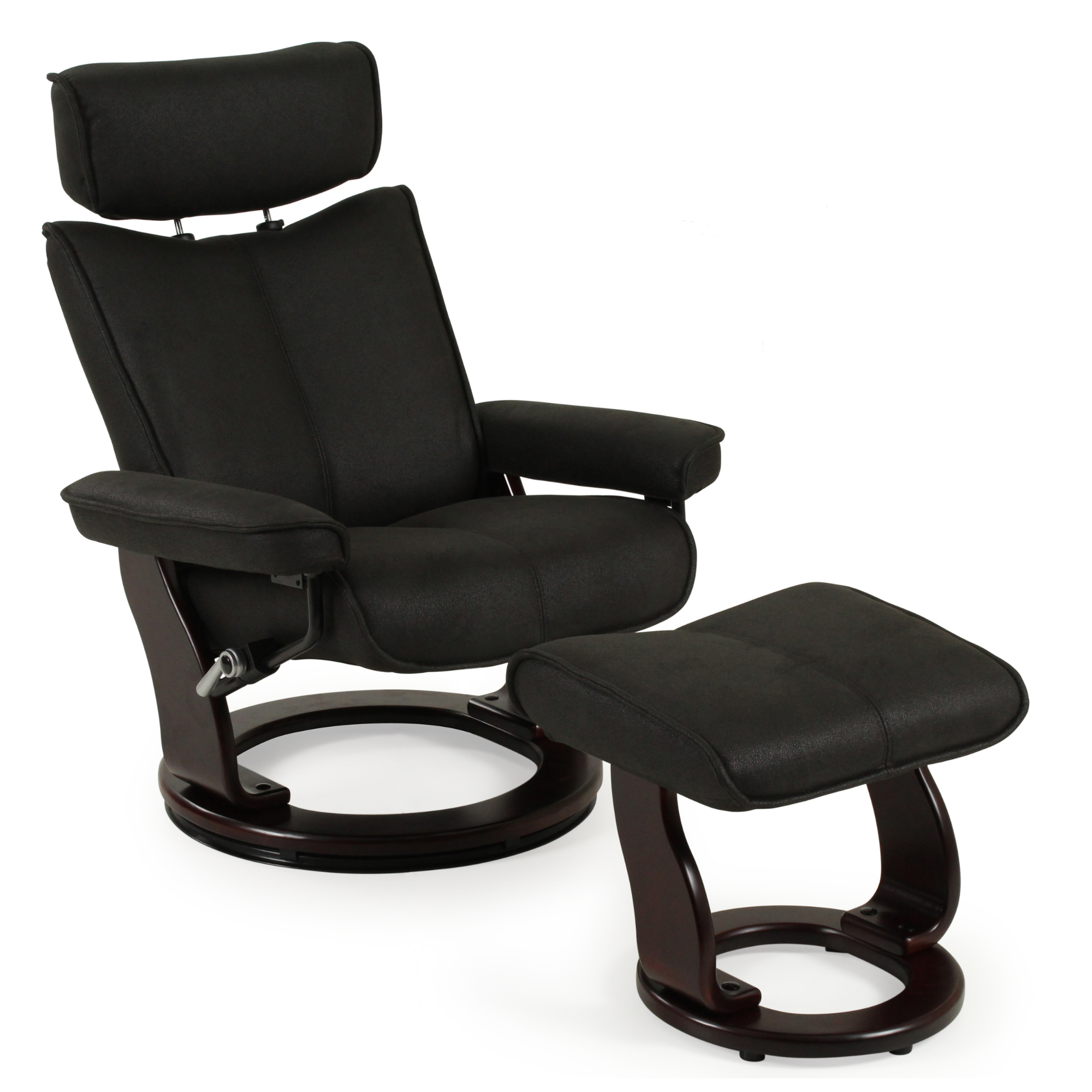 THOMAS RECLINER AND FOOTSTOOL - 3 COLOURS