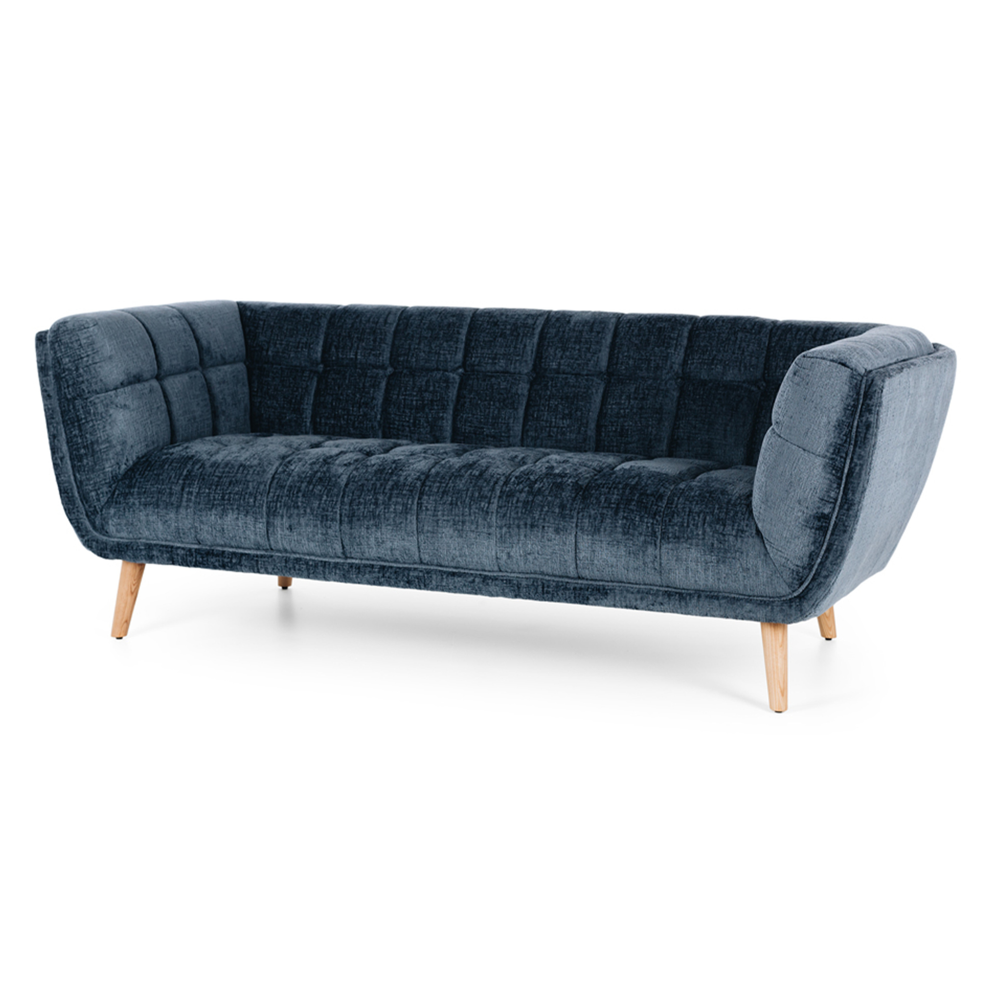 TOWELIE 3 SEATER SOFA | INDIGO BLUE