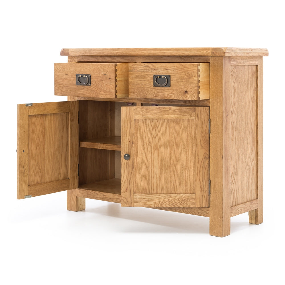 SALISBURY OAK 2 DRAWER BUFFET | SIDEBOARD