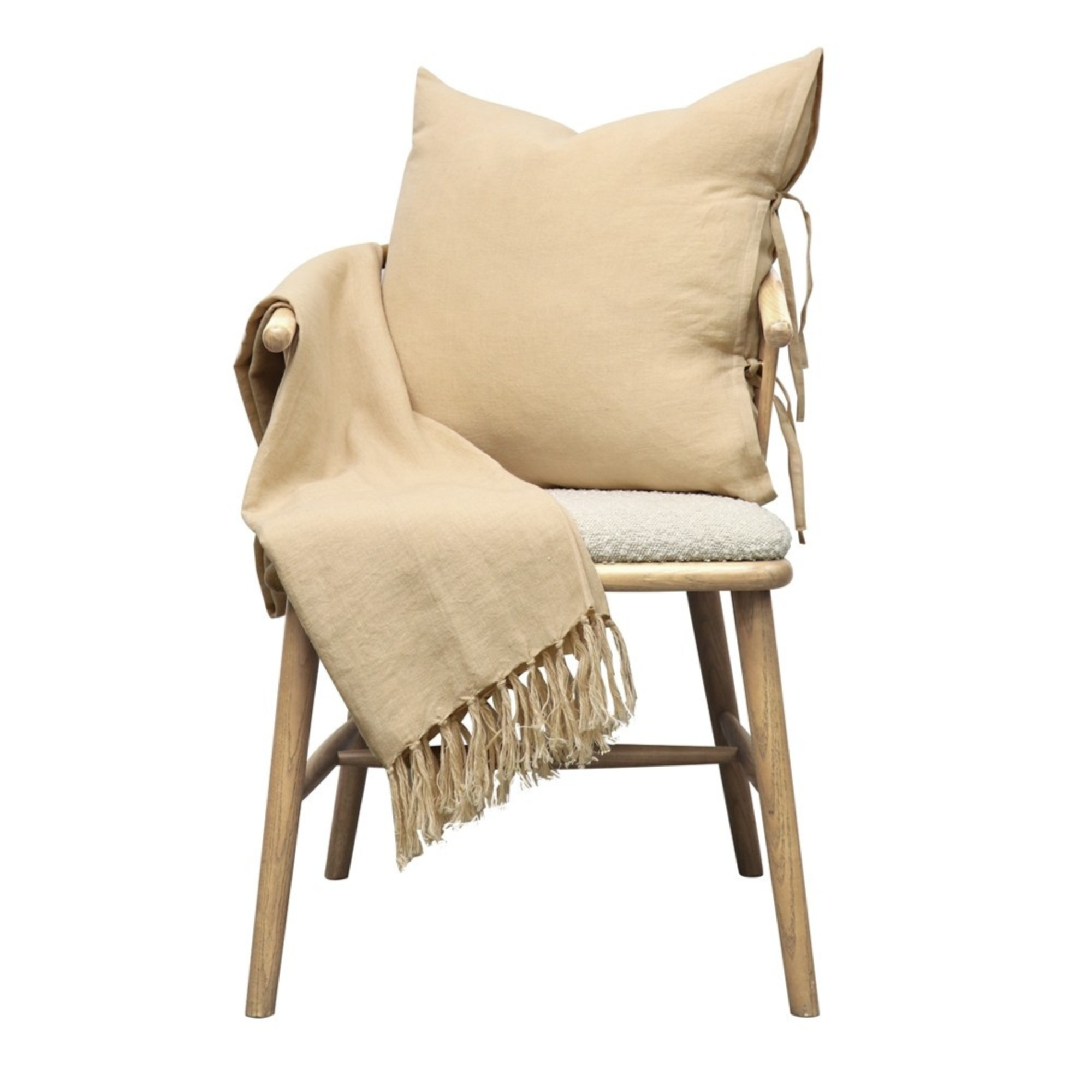 TULLY TIE CUSHION | SEVERAL COLOURS