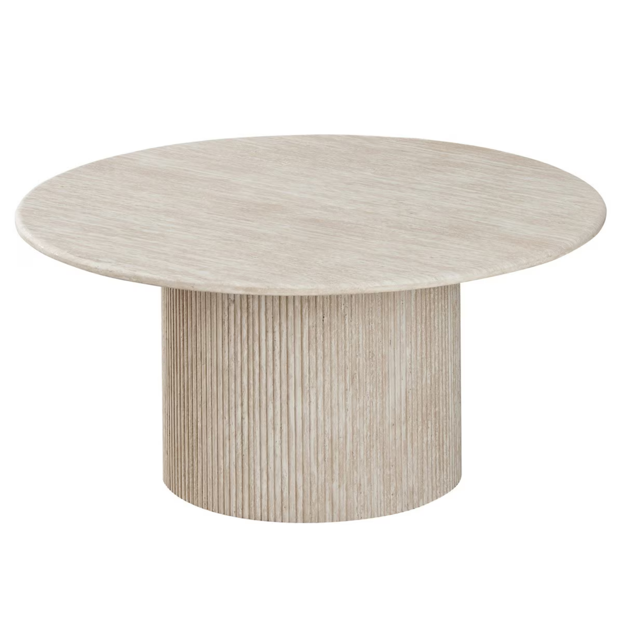 TRAVERTINE COFFEE TABLE