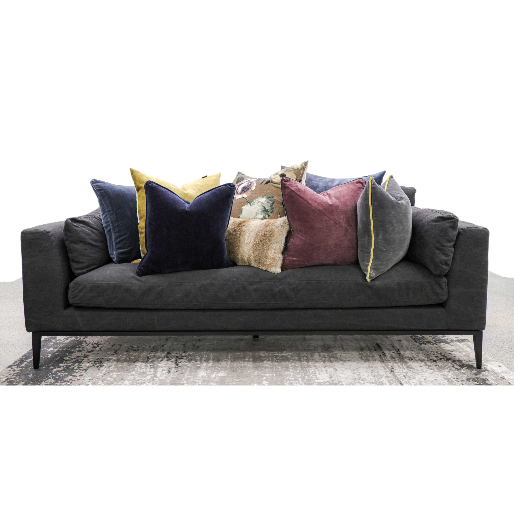 Tyson 2.5 Seater Sofa | Relaxed Black