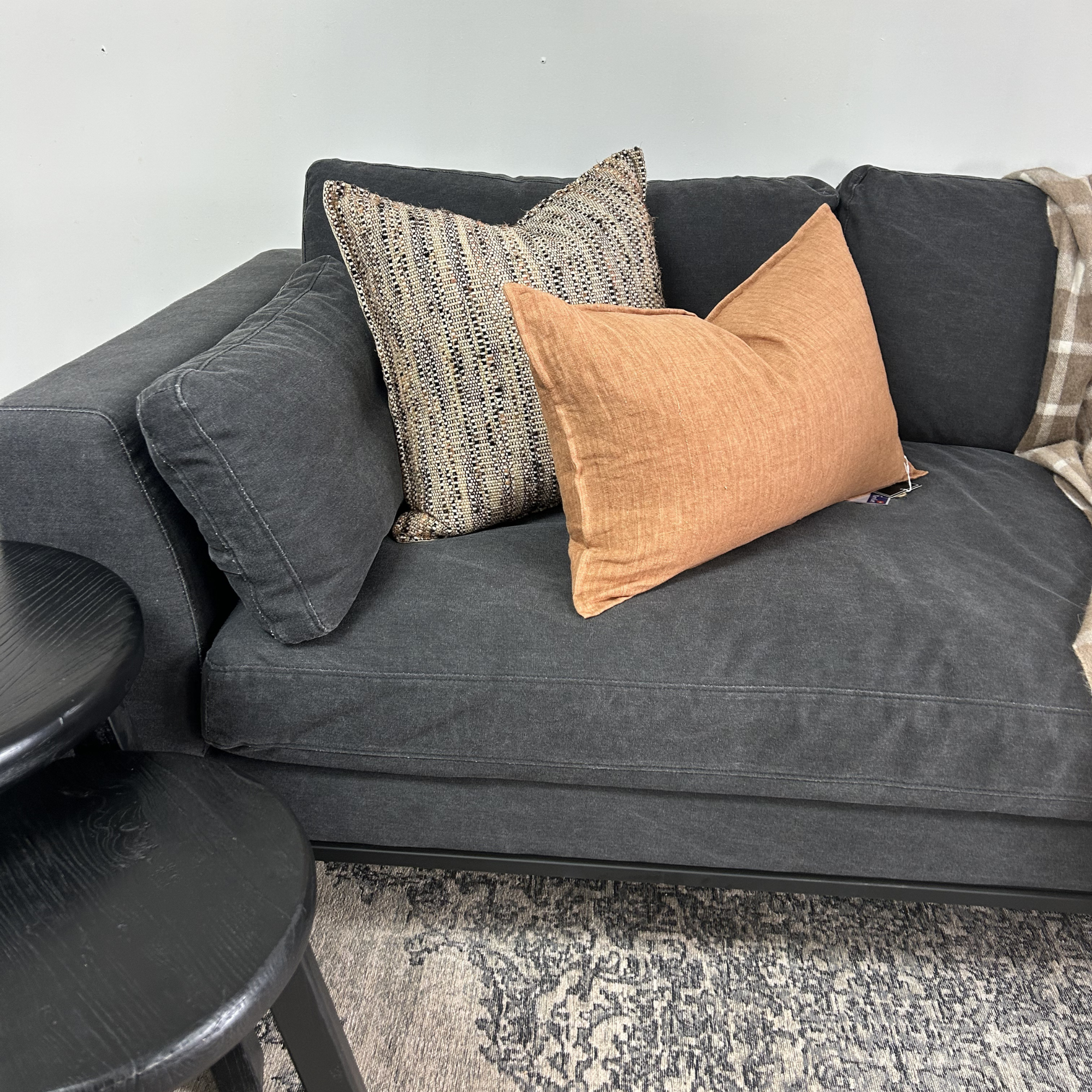 Tyson 2.5 Seater Sofa | Relaxed Black