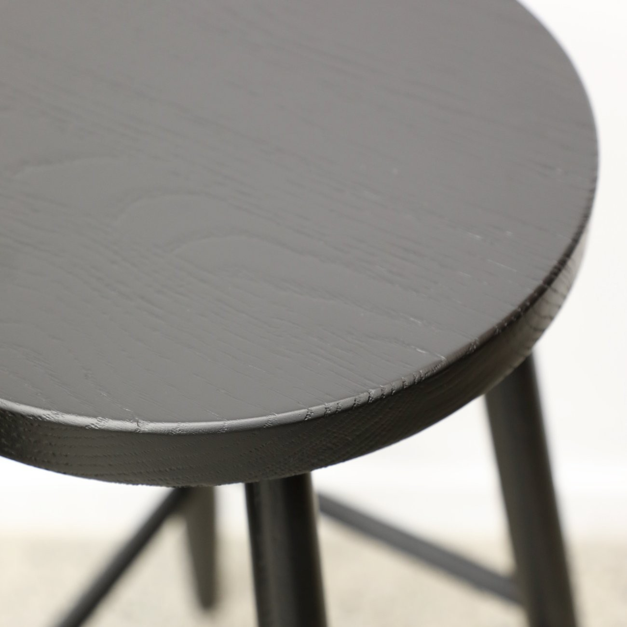 VAASA OAK BAR STOOL | NATURAL OR BLACK