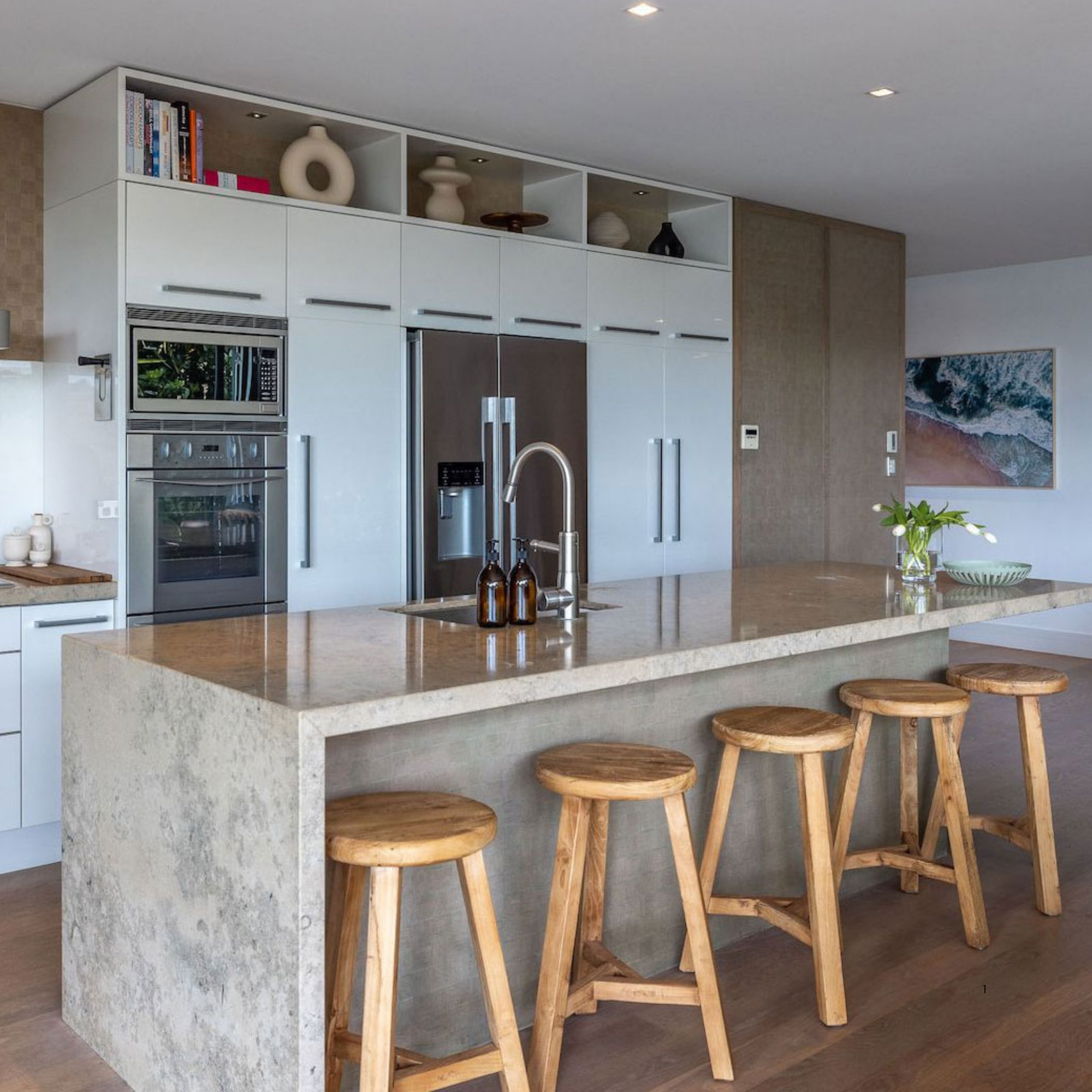 VAASA OAK BAR STOOL | NATURAL