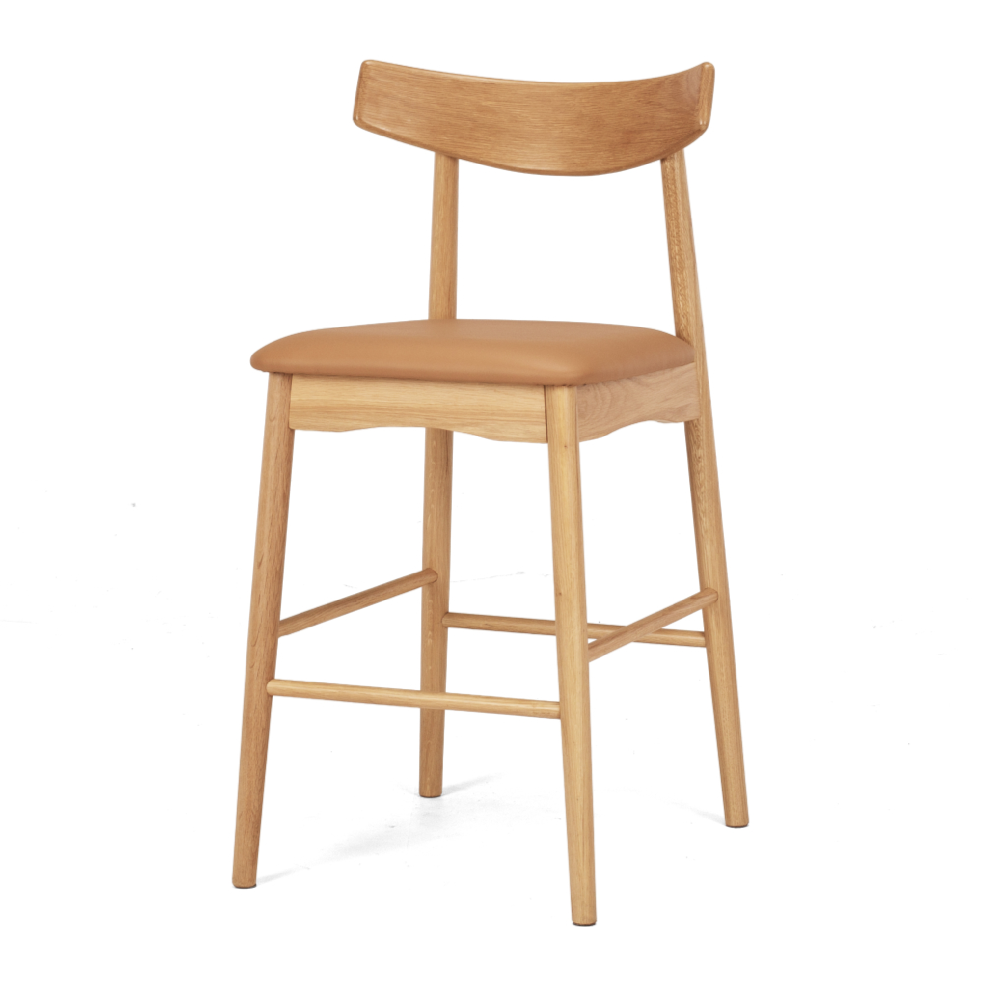 Wagner Barstool | Tan Seat