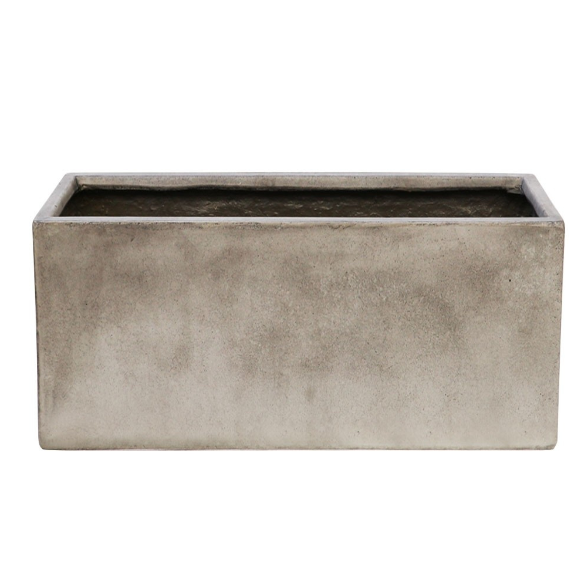 WAIHOU RECTANGLE PLANTER | 3 SIZES | BLACK, WHITE or WEATHERED CEMENT