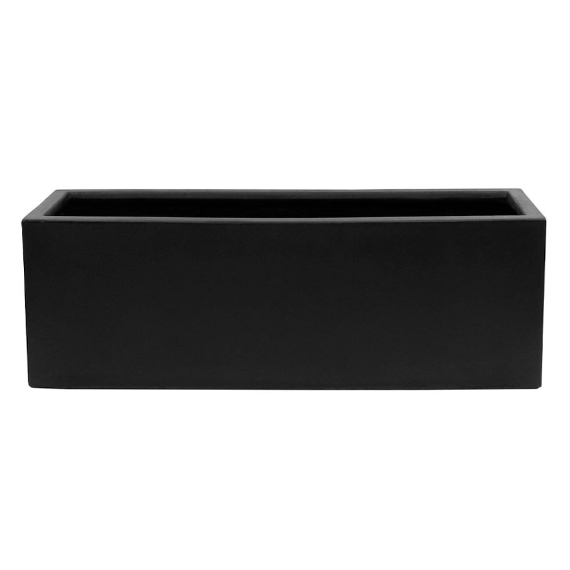 WAIHOU RECTANGLE PLANTER | 3 SIZES | BLACK, WHITE or WEATHERED CEMENT