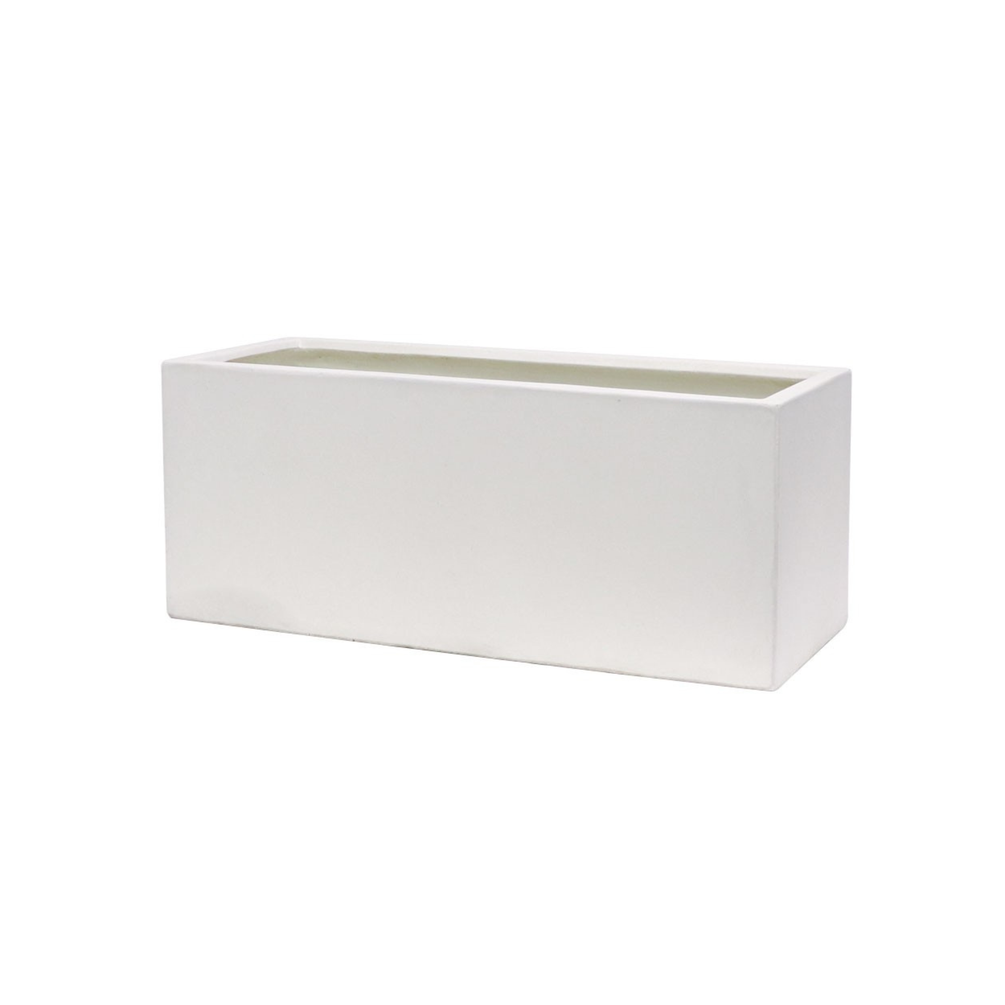 WAIHOU RECTANGLE PLANTER | 3 SIZES | BLACK, WHITE or WEATHERED CEMENT