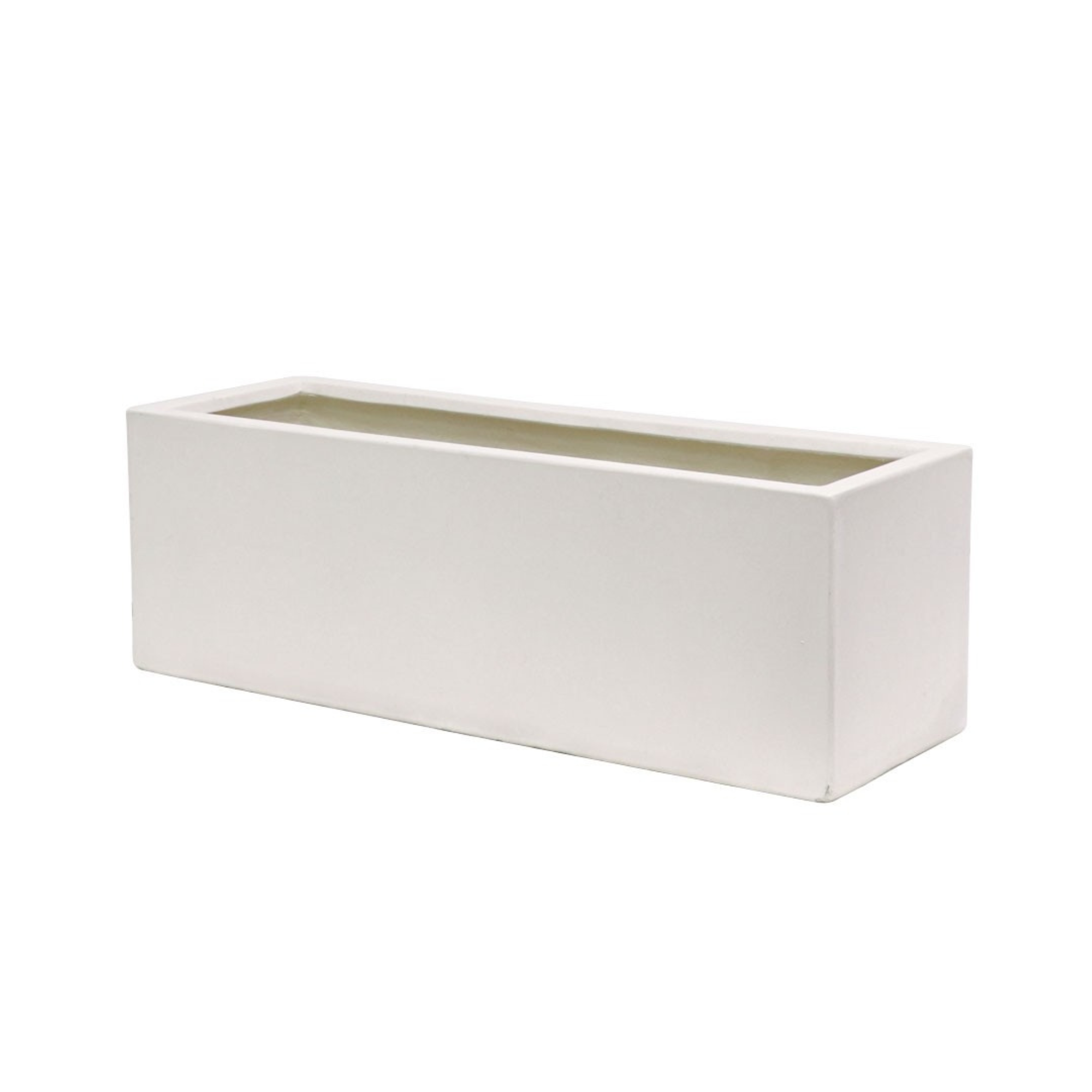 WAIHOU RECTANGLE PLANTER | 3 SIZES | BLACK, WHITE or WEATHERED CEMENT