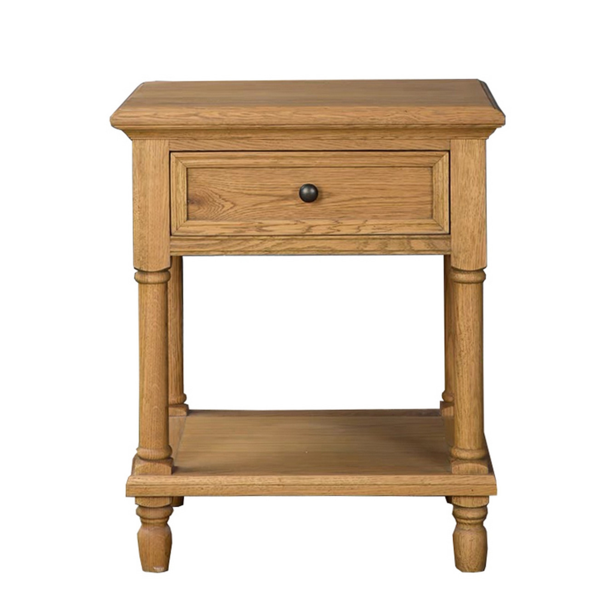 TURNER OAK SIDE TABLE