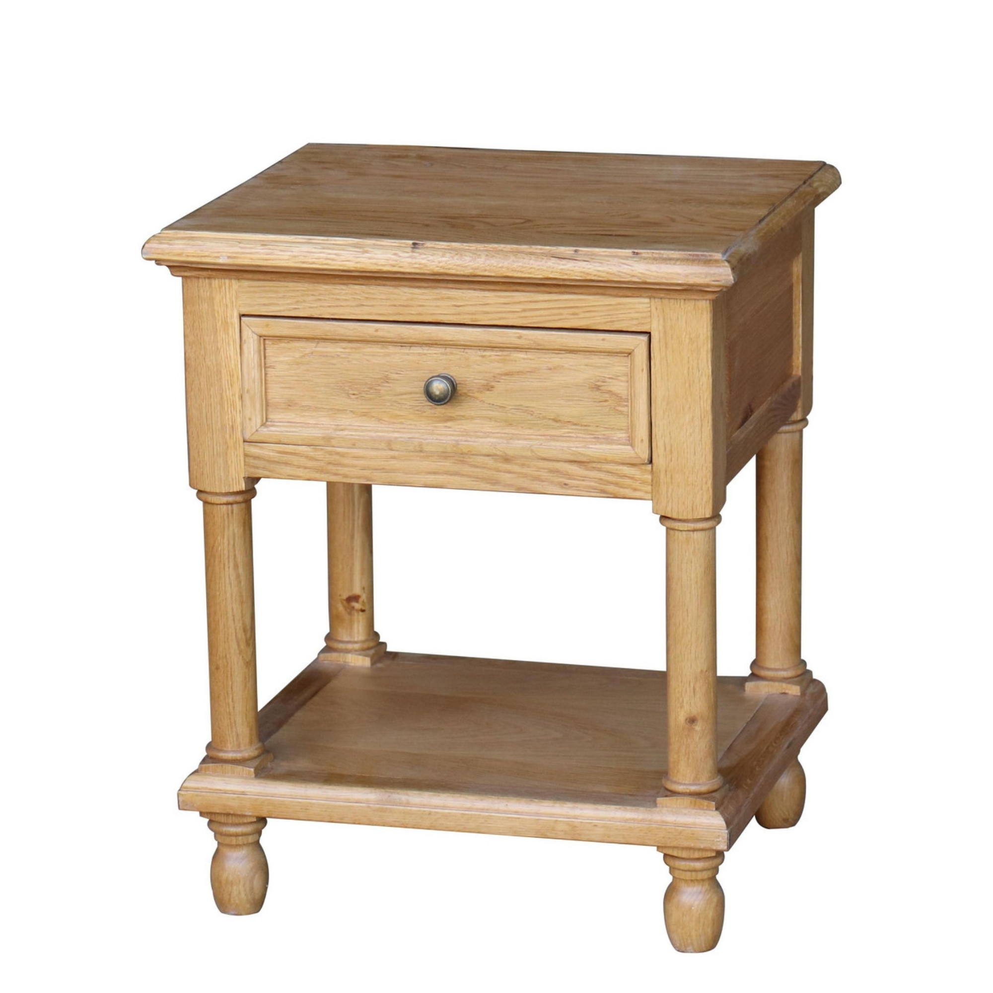 TURNER OAK SIDE TABLE