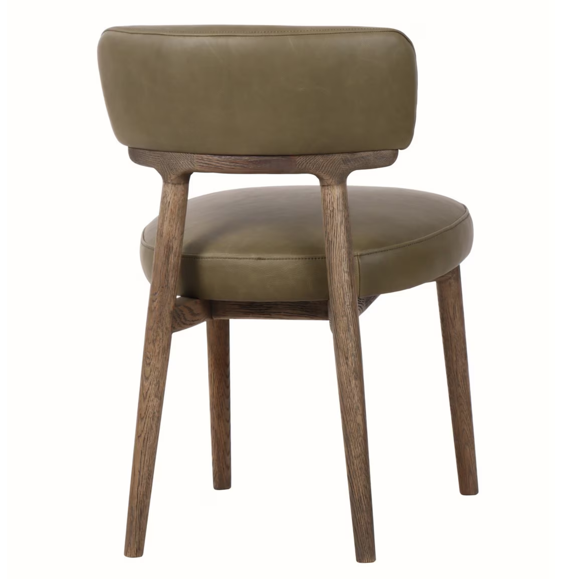 Willow Dining Chair | Olive Leather