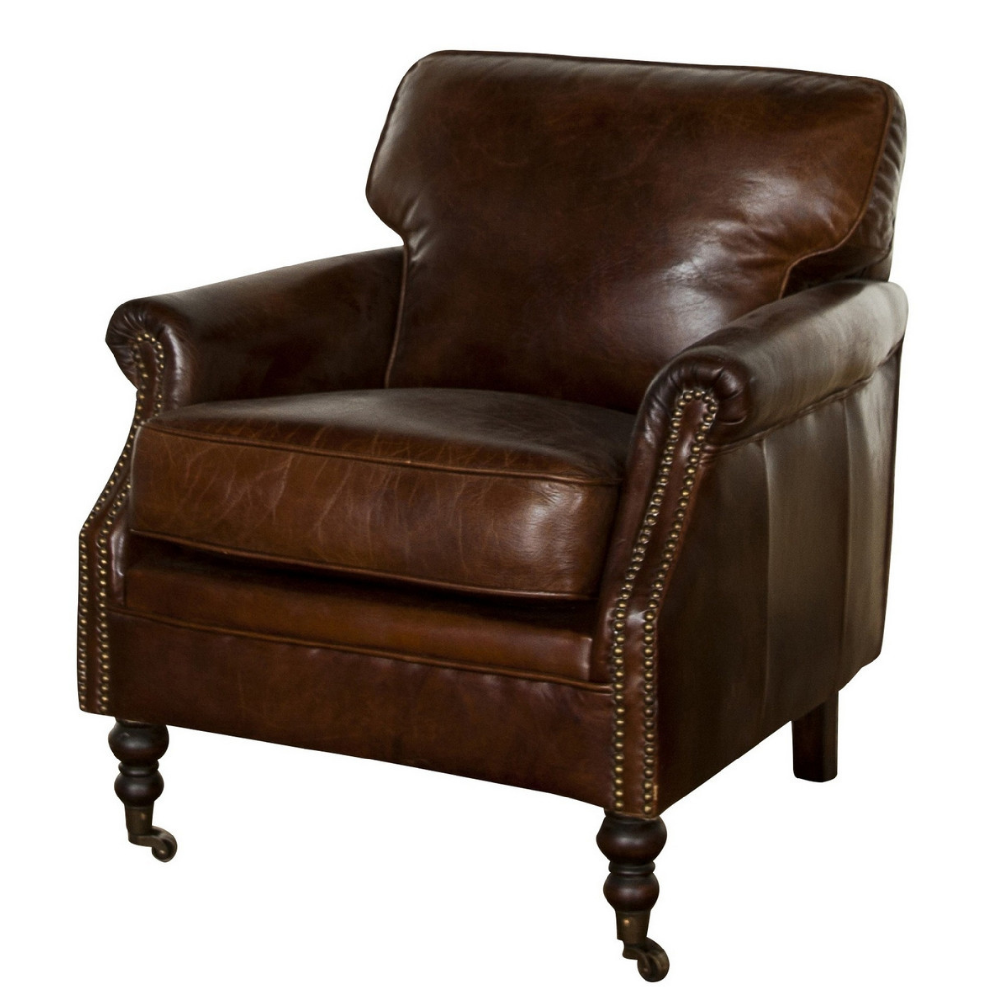 WINCHESTER LEATHER ARMCHAIR