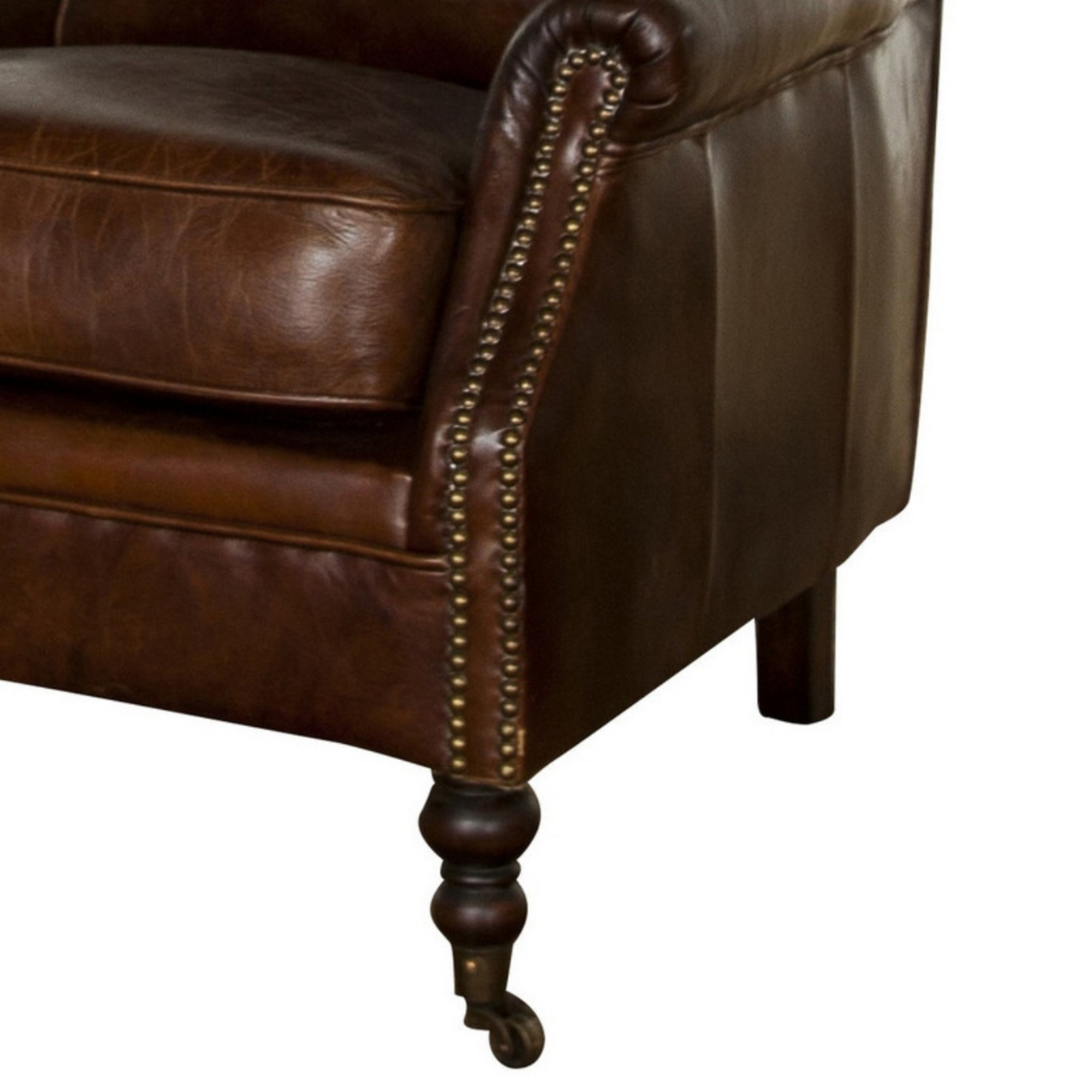 WINCHESTER LEATHER ARMCHAIR