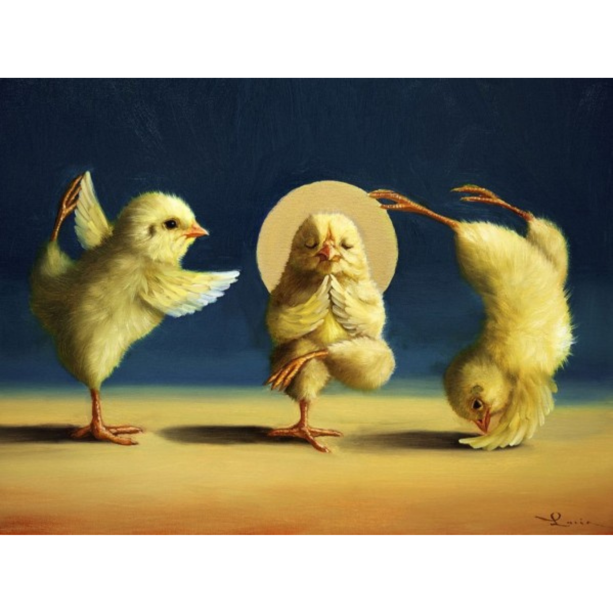 YOGA CHICKS THREE | CANVAS READY TO HANG | LUCIA HEFFERNAN | NZ MADE