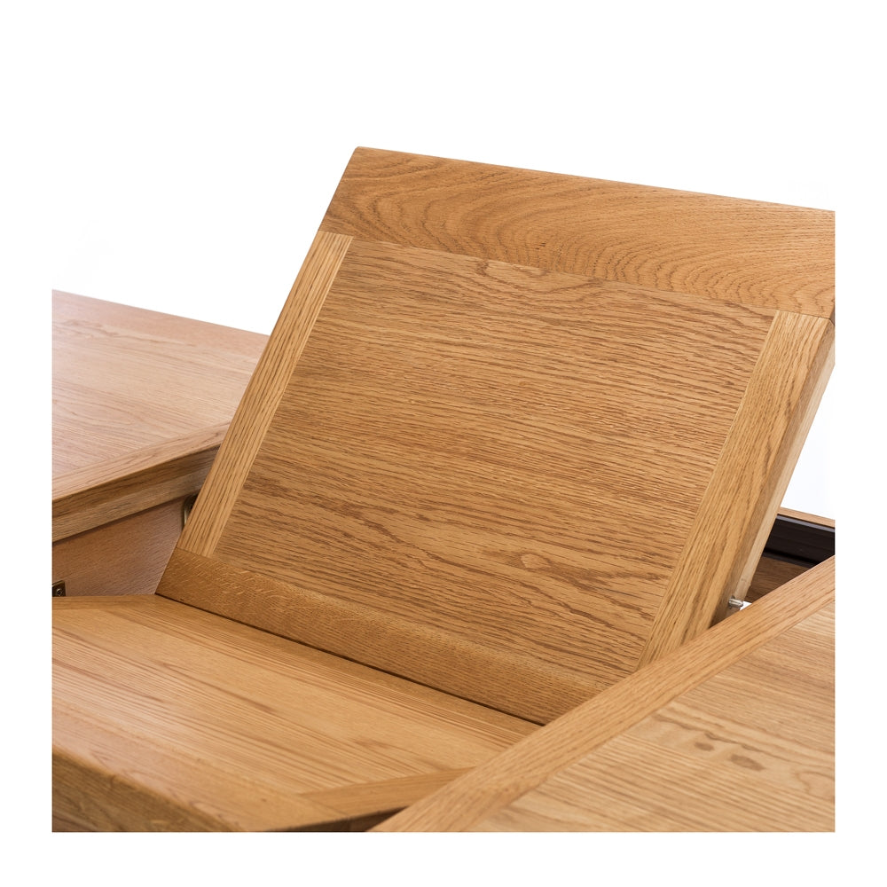 SALISBURY OAK 1200 EXT DINING TABLE