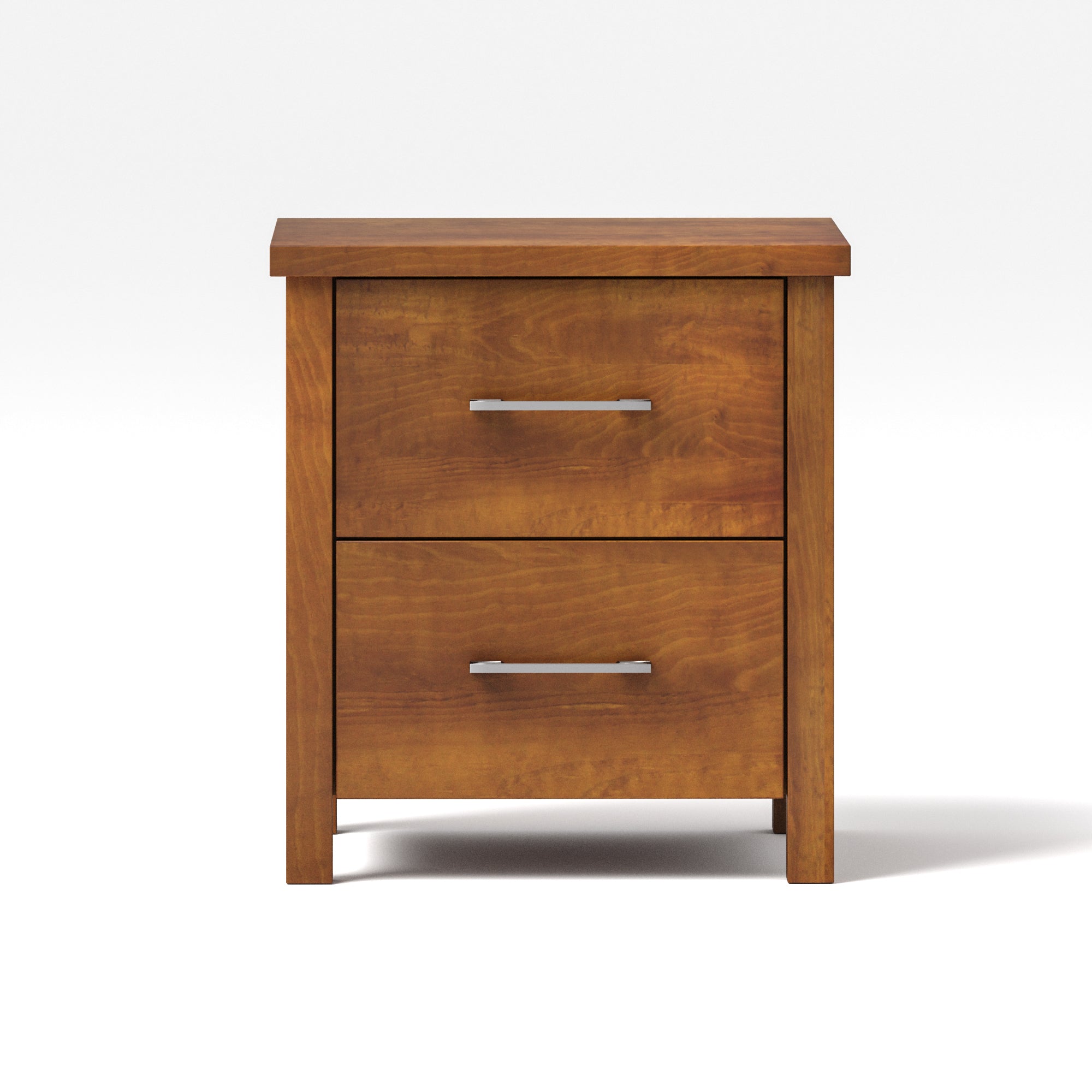 Portland 2 Drawer Bedside Cabinet | NZ Made
