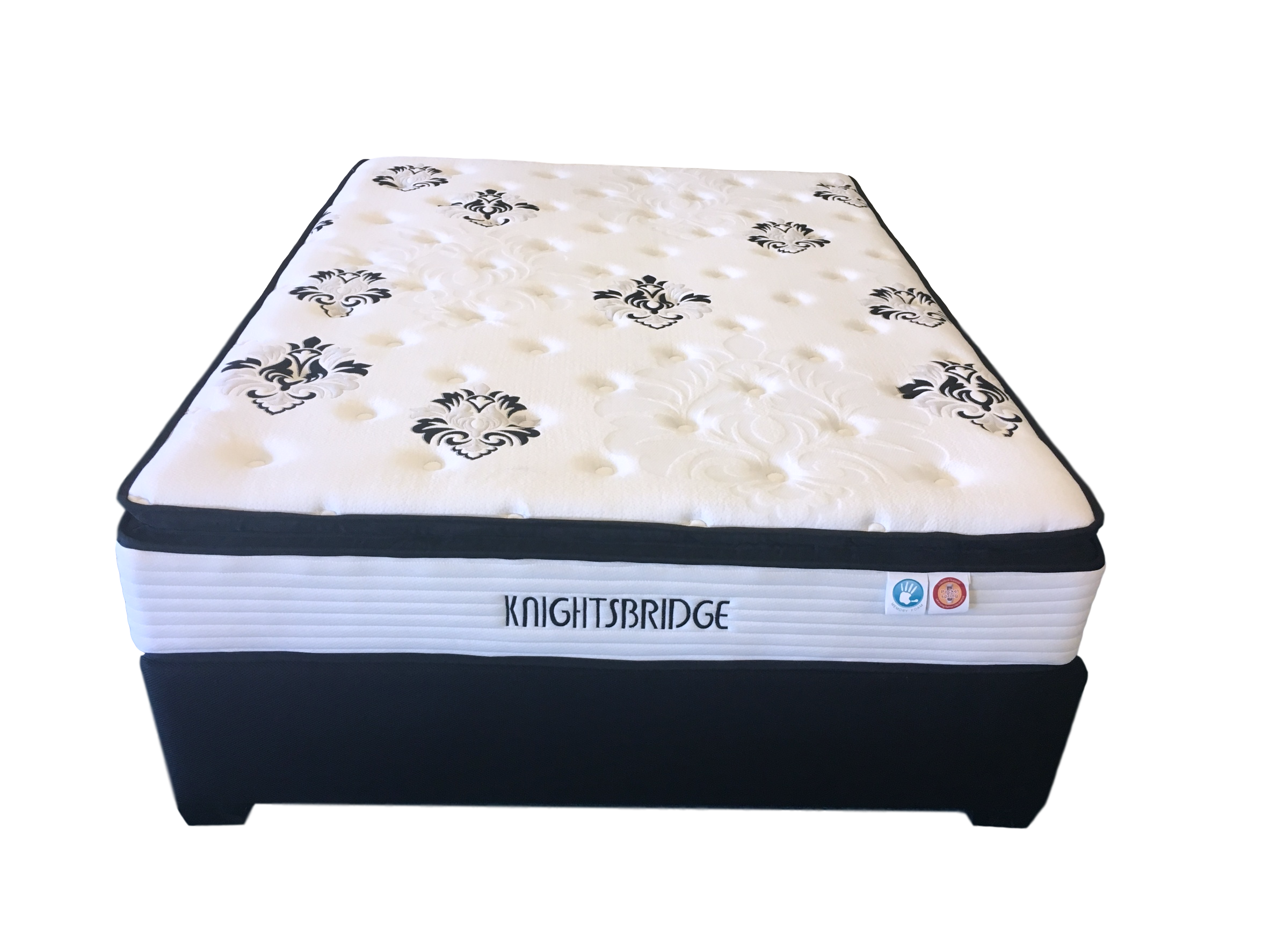 KNIGHTSBRIDGE MATTRESS OR MATTRESS & BASE