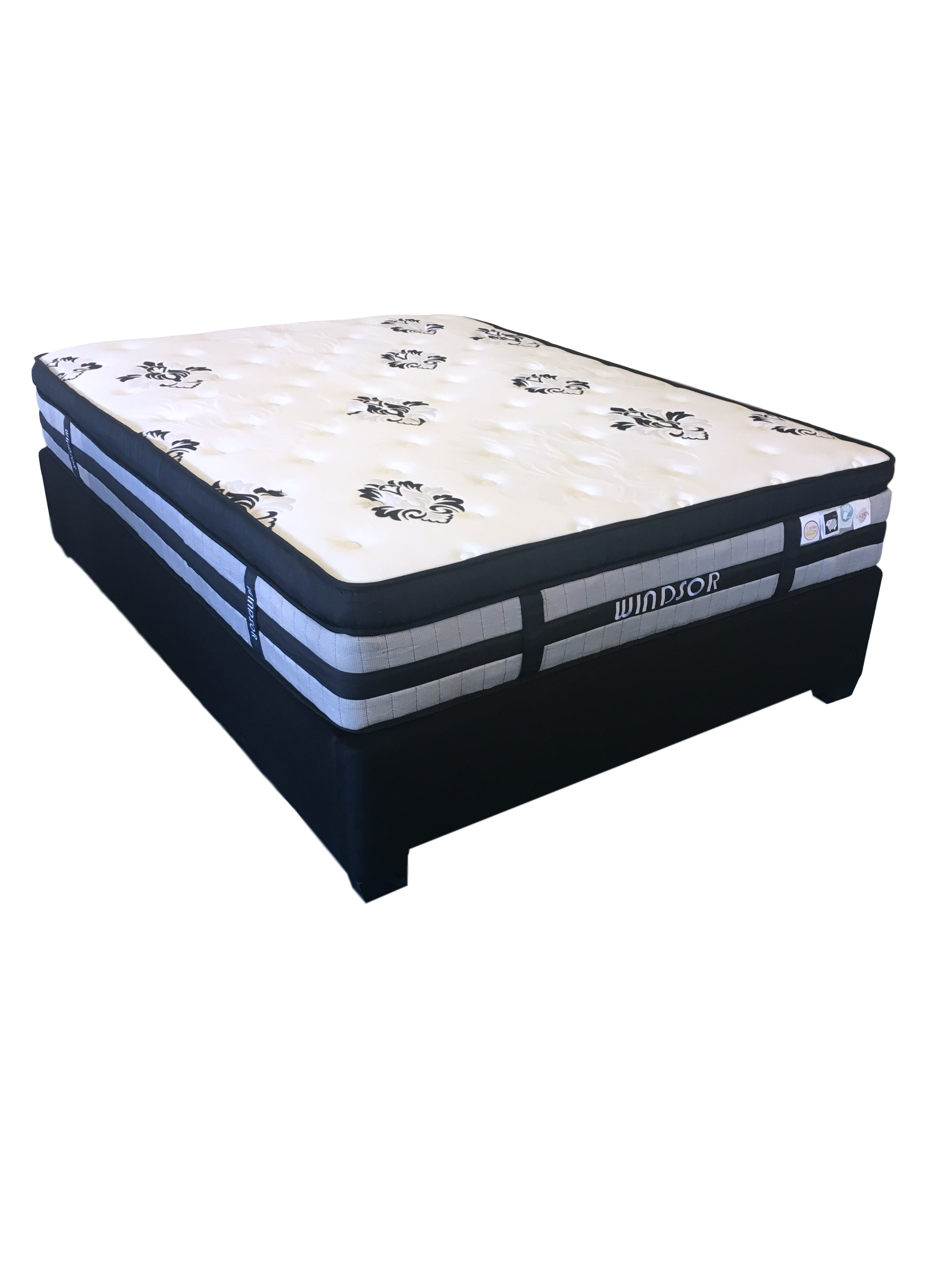 WINDSOR MATTRESS OR MATTRESS & BASE - LATEX, WOOL & MEMORY FOAM