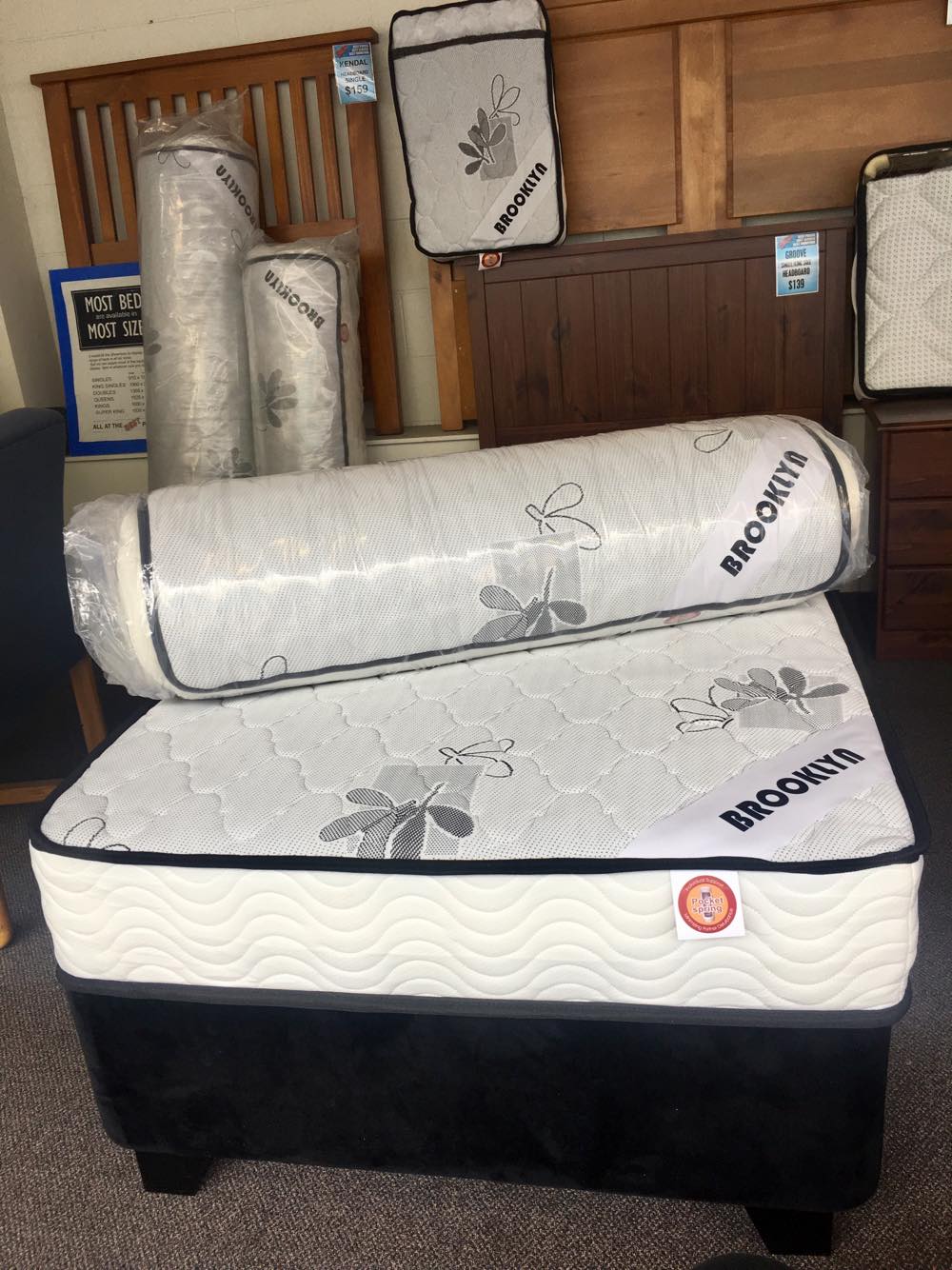 BROOKLYN MATTRESS OR MATTRESS & BASE